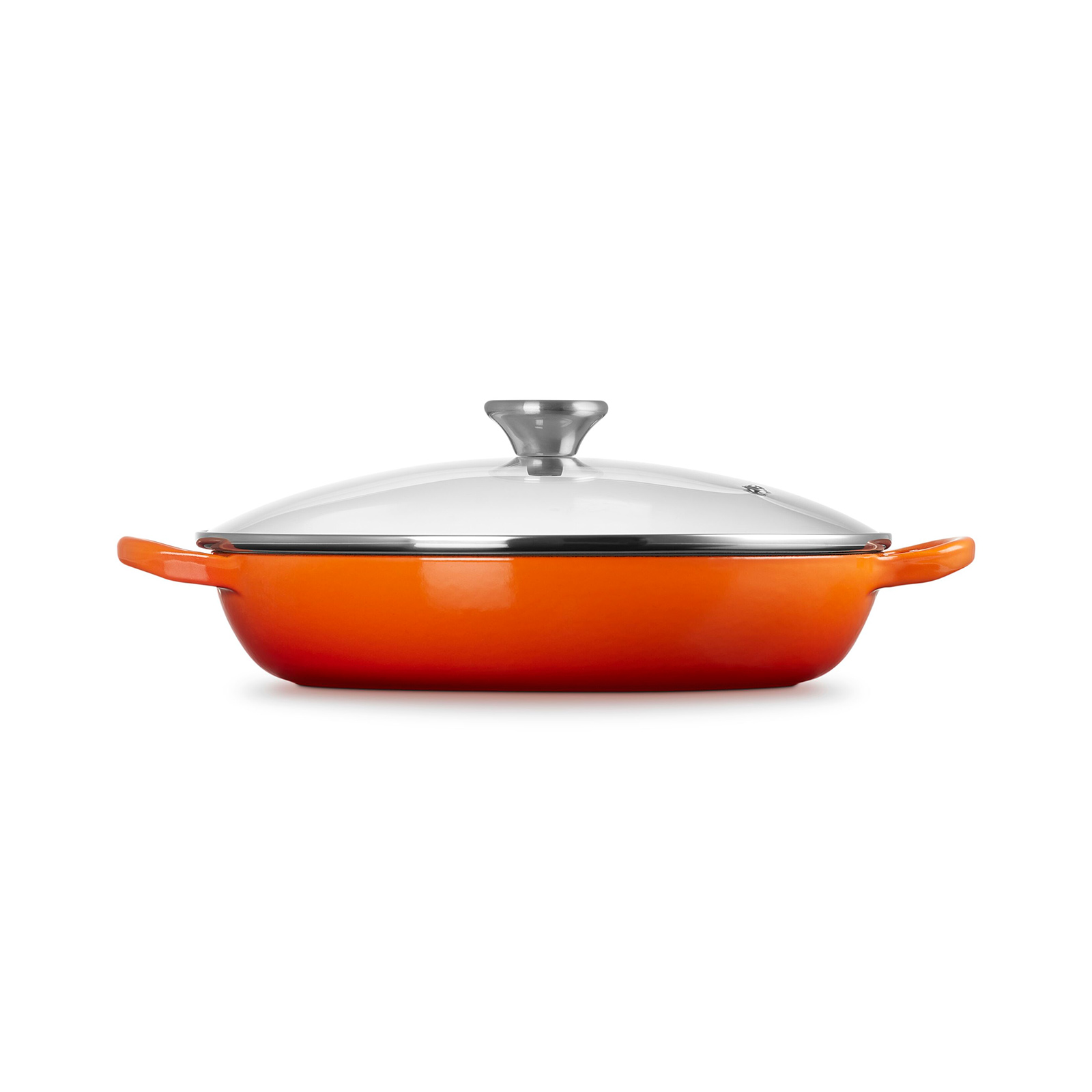 【美品】LE CREUSET ビュッフェキャセロール　オレンジ 26cm Amazon｜ビュッフェ・キャセロール 26cm オレンジ｜両手鍋