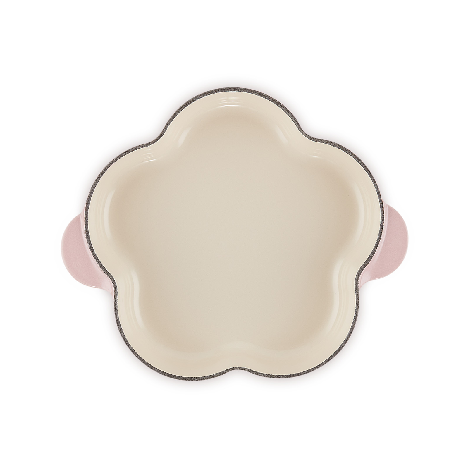 プレート・フルール シフォンピンク (フタ付き・シルバーツマミ