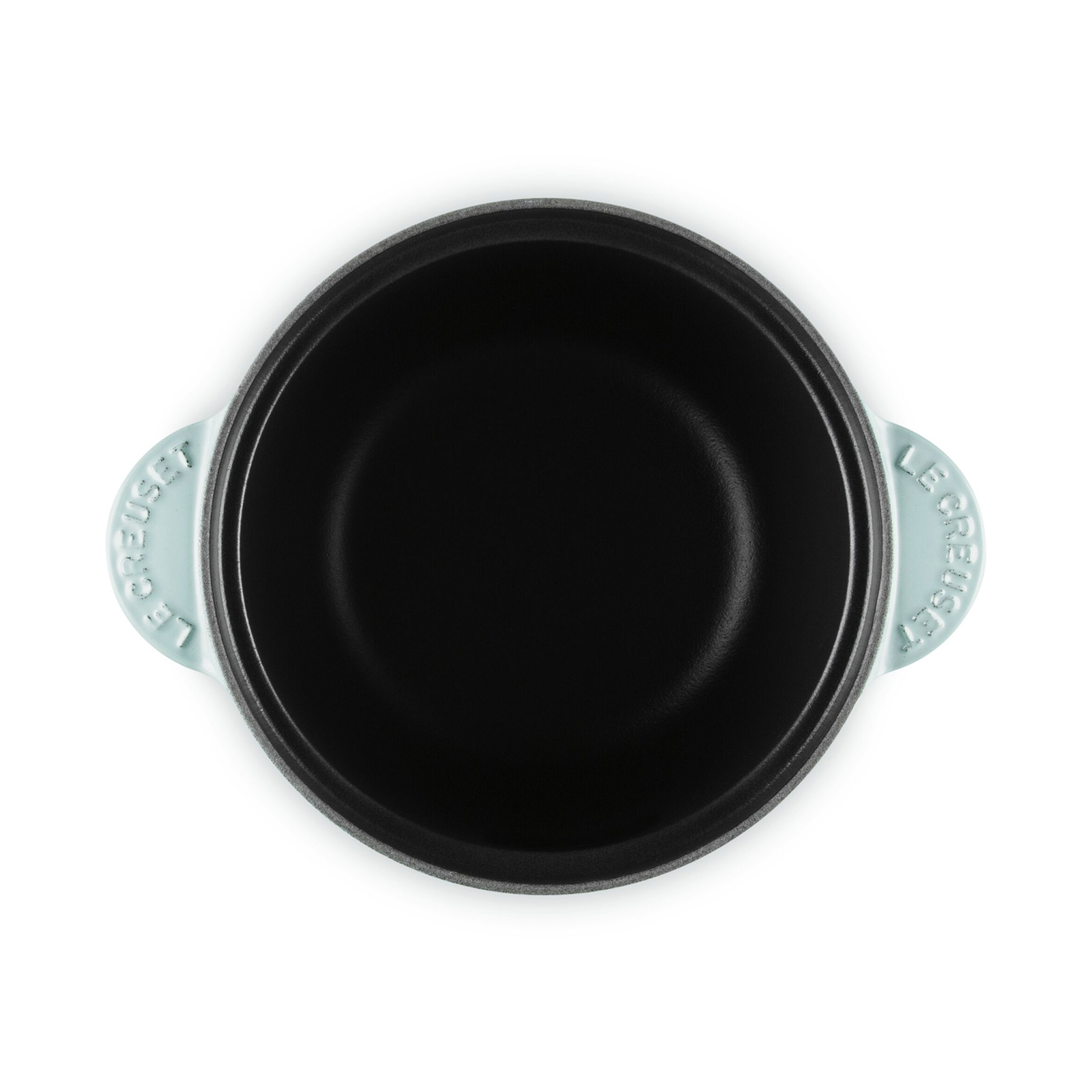 ル・クルーゼ　ココット　20センチ　　　　　シルバーつまみ ココット・エブリィ 20 シーソルト (シルバーツマミ) | 選べる