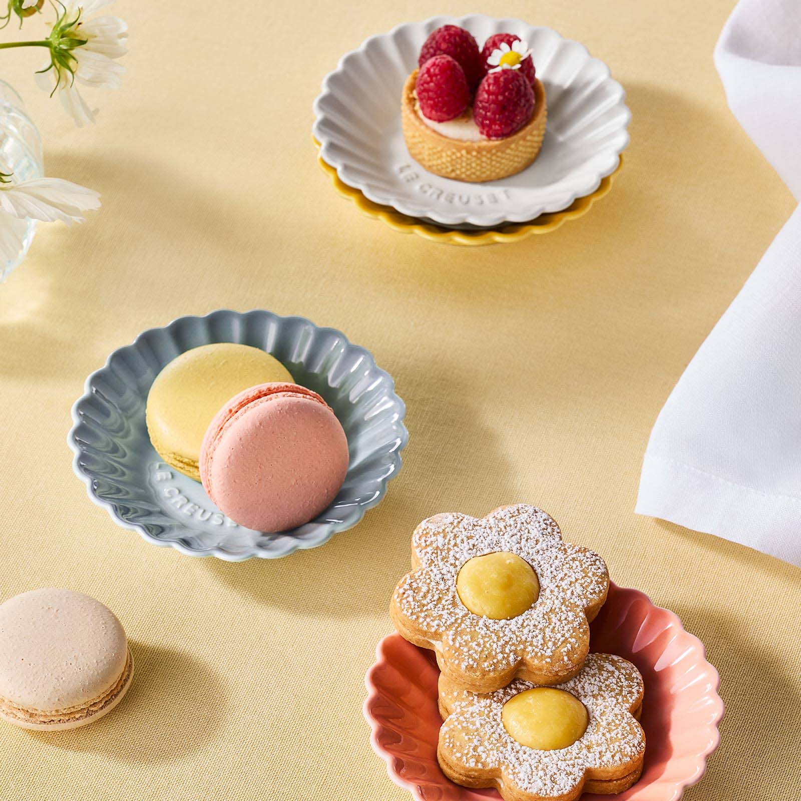 ガーベラ・プレート (2枚セット) image number 5