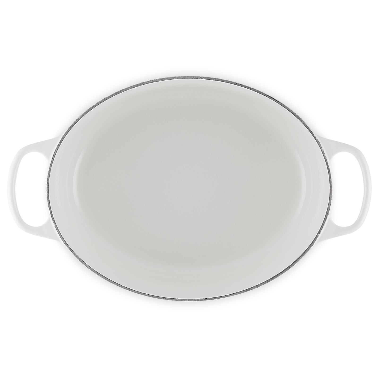 シグニチャー ココット・オーバル 31cm マーブルホワイト