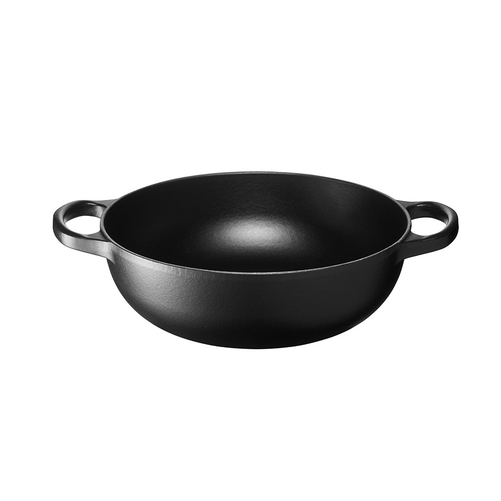 LE CREUSET　シグニチャー マルミット・グルメ マットブラック　22cm シグニチャー マルミット・グルメ 22cm マットブラック