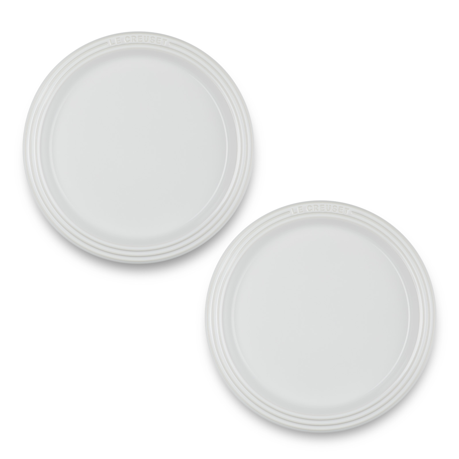 レジェ・プレート 23cm (2枚入り) ホワイト