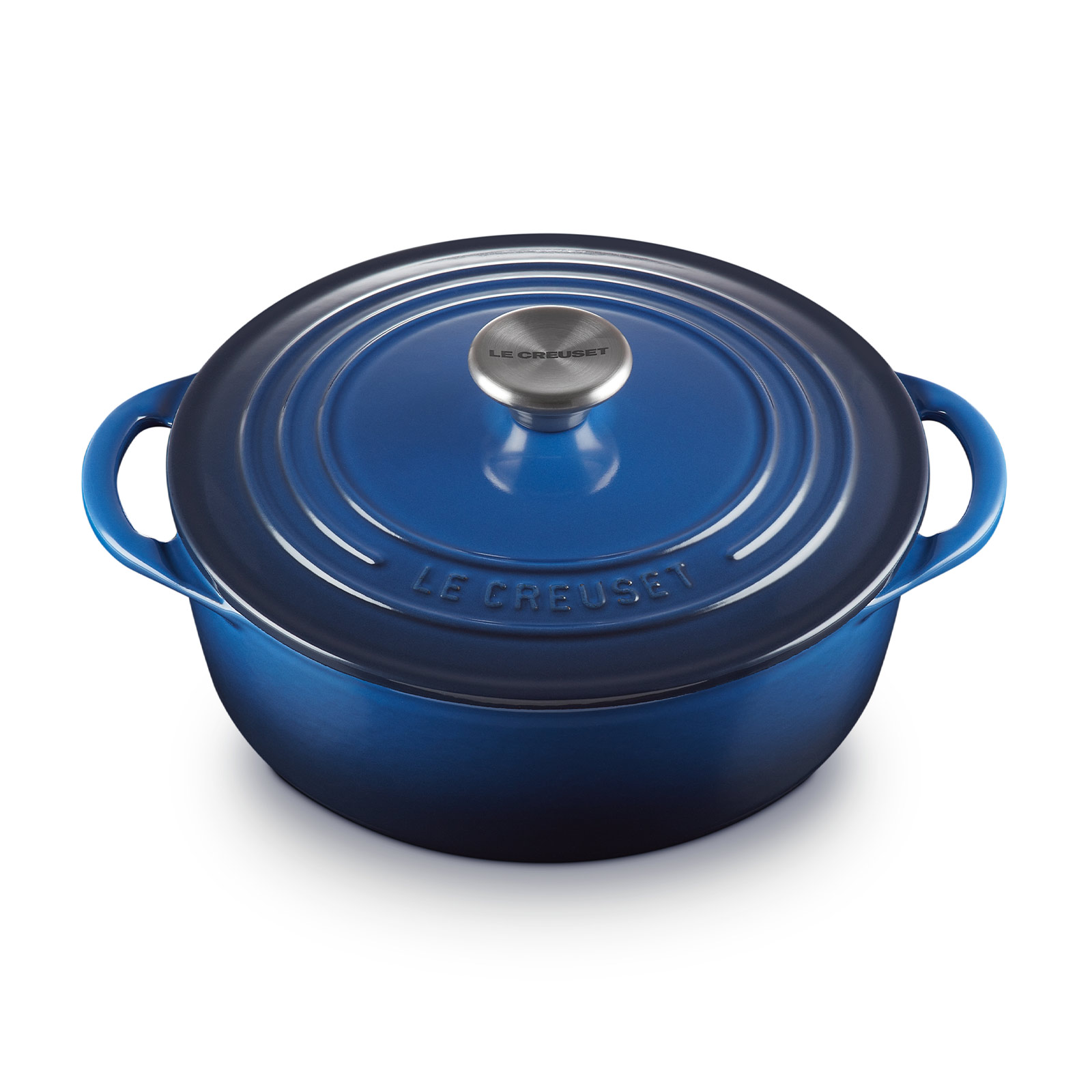 ココット・ビス 22cm ラピス (シルバーツマミ) | 両手鍋 ｜ル