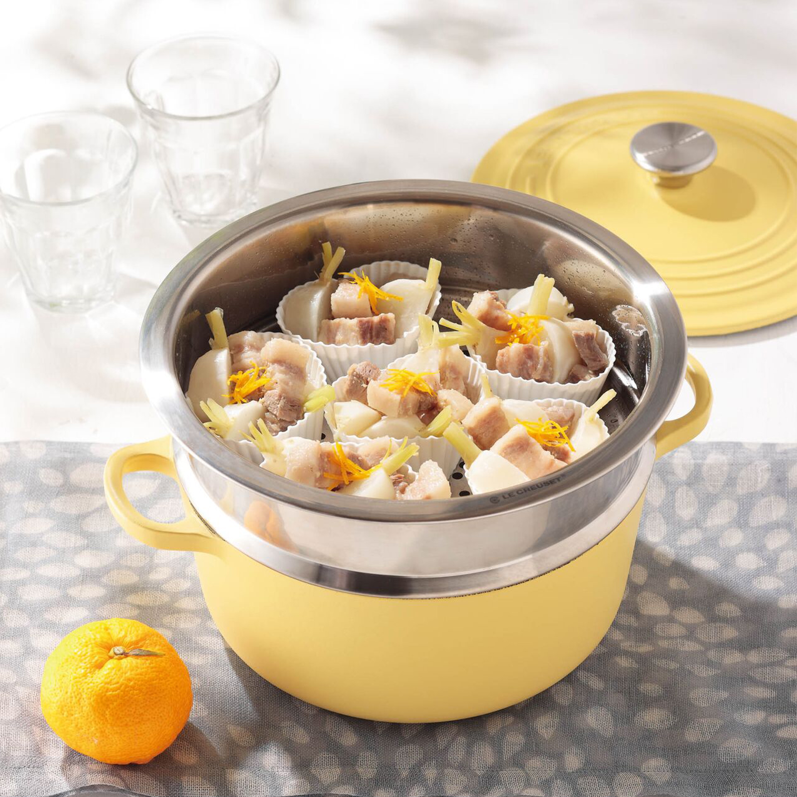 スチーマー 24cm | アクセサリー ｜ル・クルーゼ（Le Creuset）公式