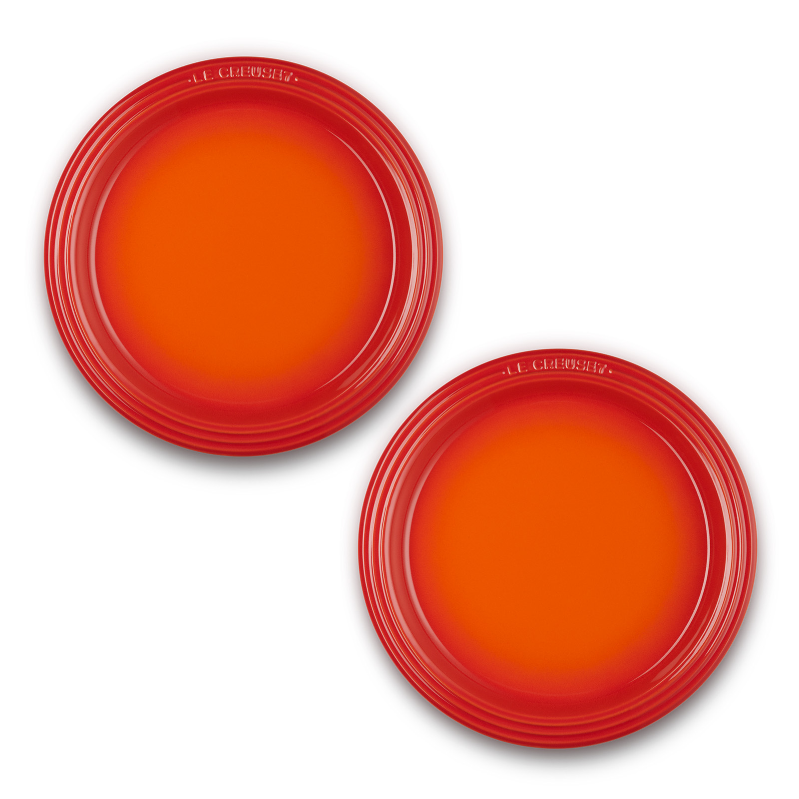 レジェ・プレート 23cm (2枚入り) オレンジ