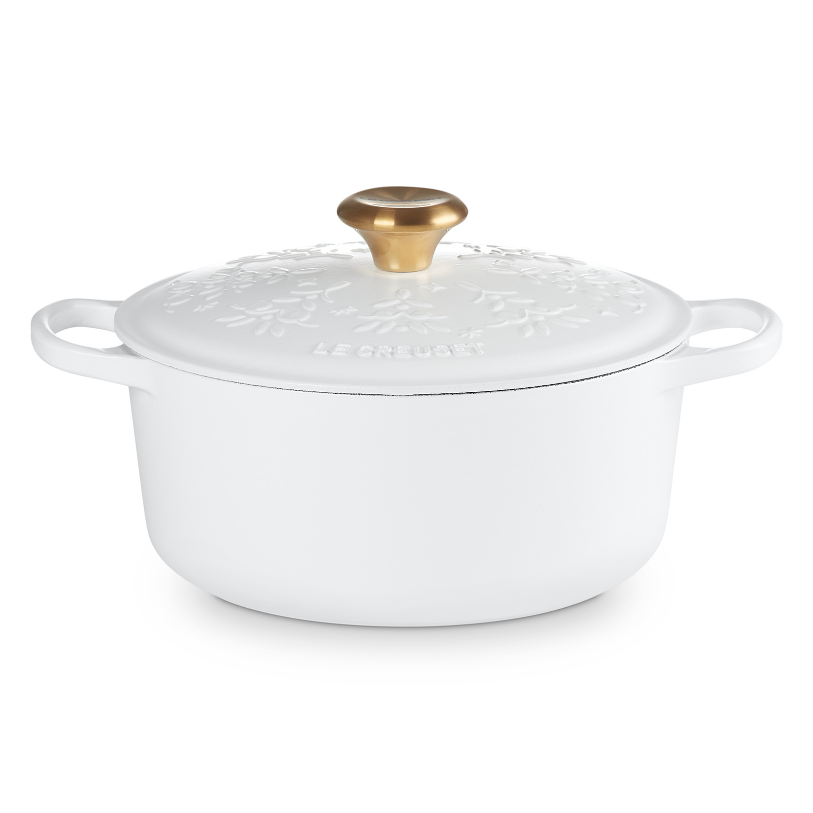 ルクルーゼ　ノエルリーフ　ココットロンド　24 ルクルーゼ ノエルリーフ ココットロンド 24 Amazon.co.jp: ル