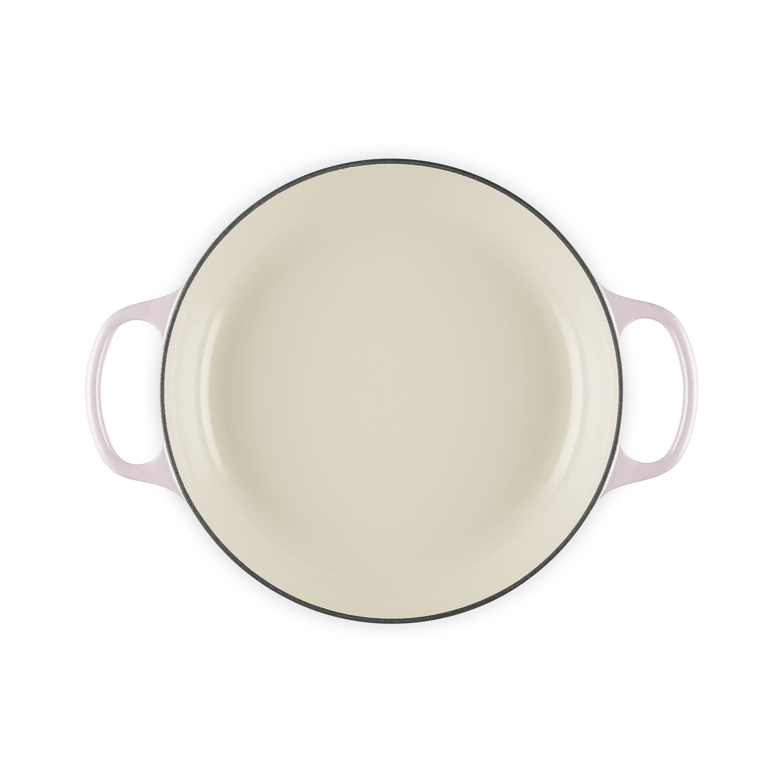 2つhappywave ココア味　ル・シェール シグニチャー ビュッフェ・キャセロール (シルバーツマミ) | 両手鍋