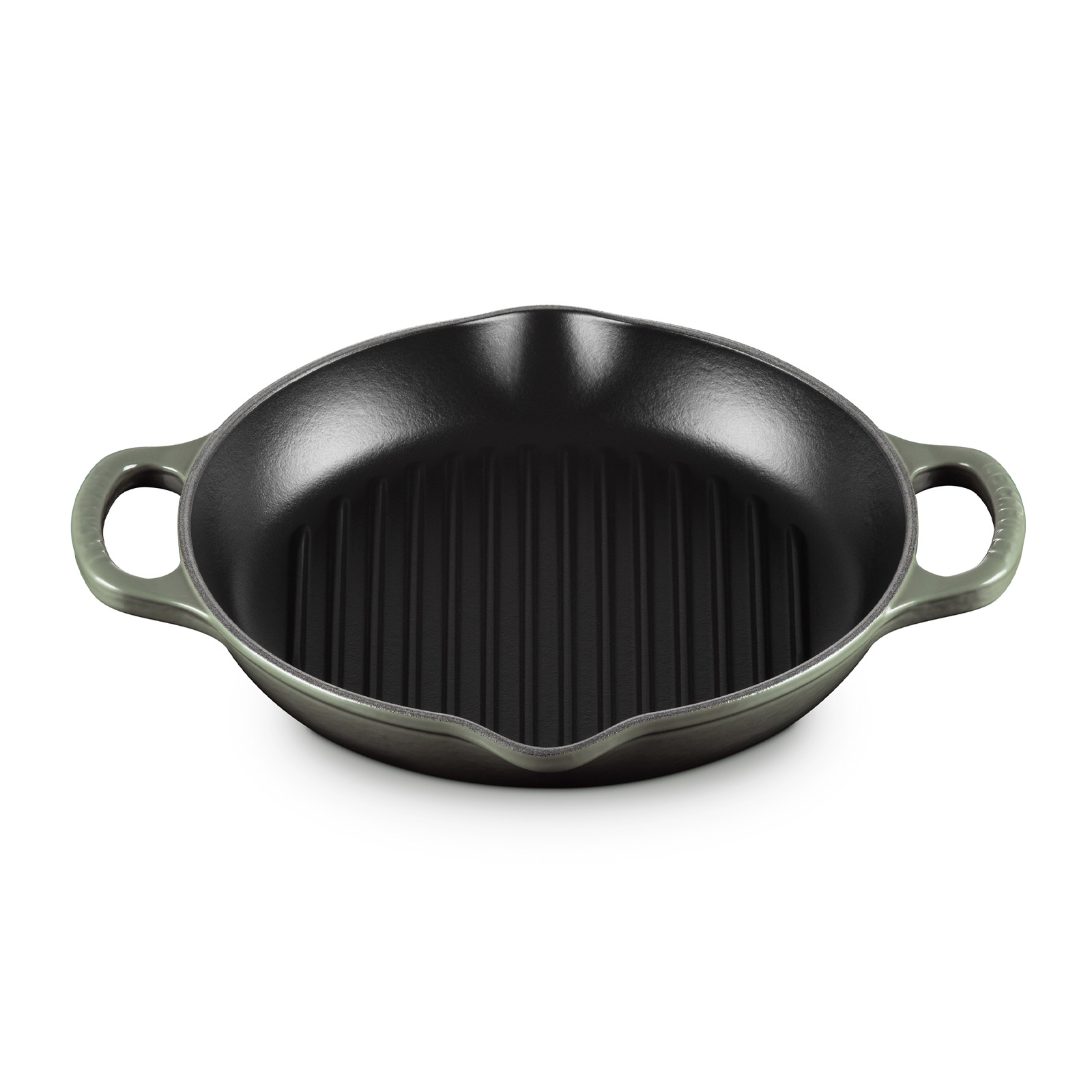 ル・クルーゼ / ラウンド・グリル 25cm ラウンド・グリル 25cm マットブラック | グリル ｜ル・クルーゼ（Le