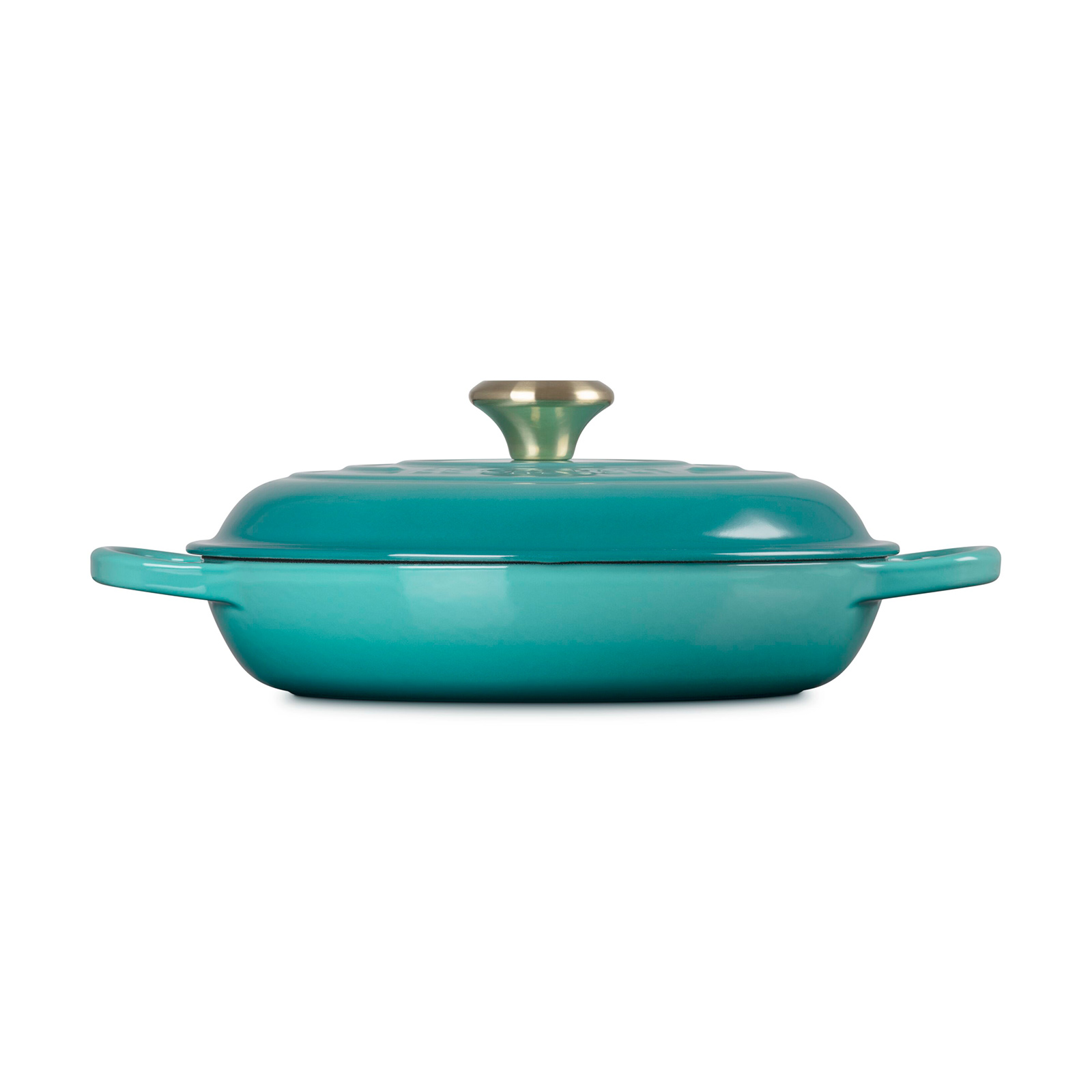 Signature Sh.Casserole/Braiser Light Gold Knob image number 2