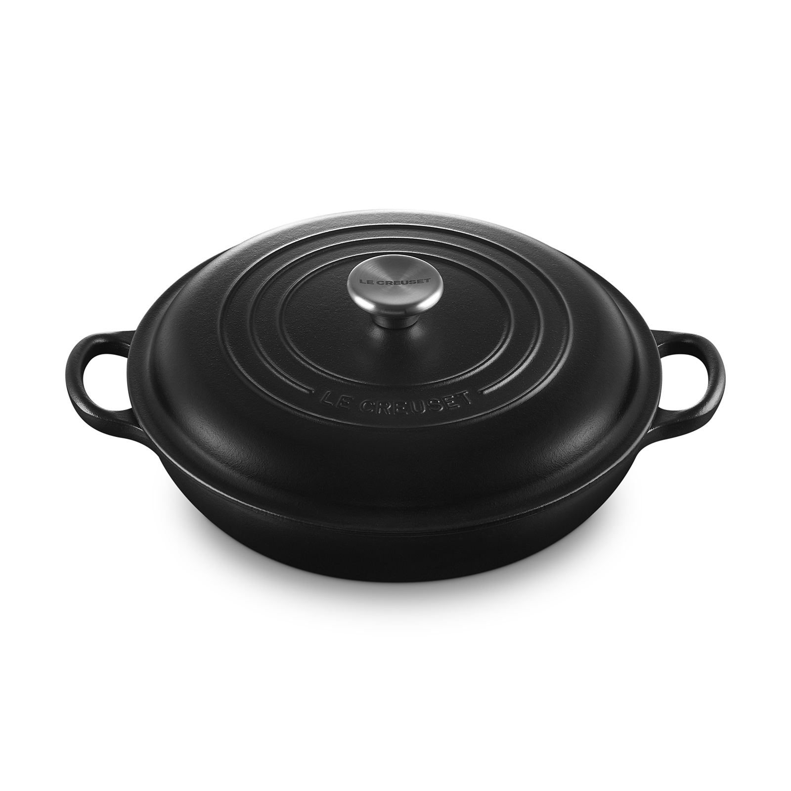 ビュッフェ・キャセロール 26cm マットブラック (ブラックマット