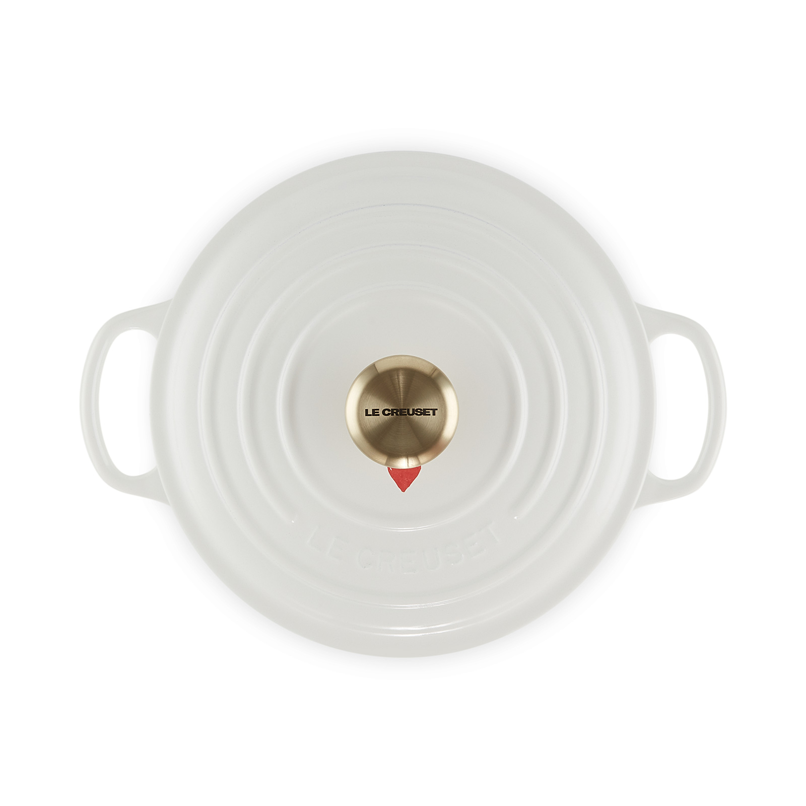 シグニチャー ココット・ロンド 20cm ハート ホワイト (ライト