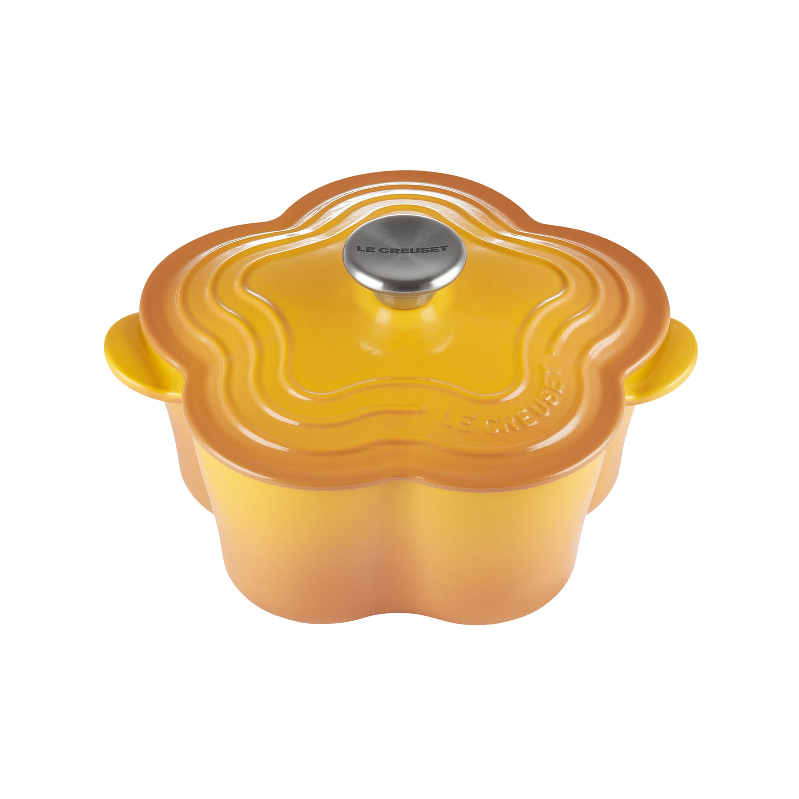 LE CREUSET 花形鍋 ココットフルール＊16 ＊ミモザ LE CREUSET 花形鍋 ココットフルール＊16 ＊ミモザ LE CREUSET