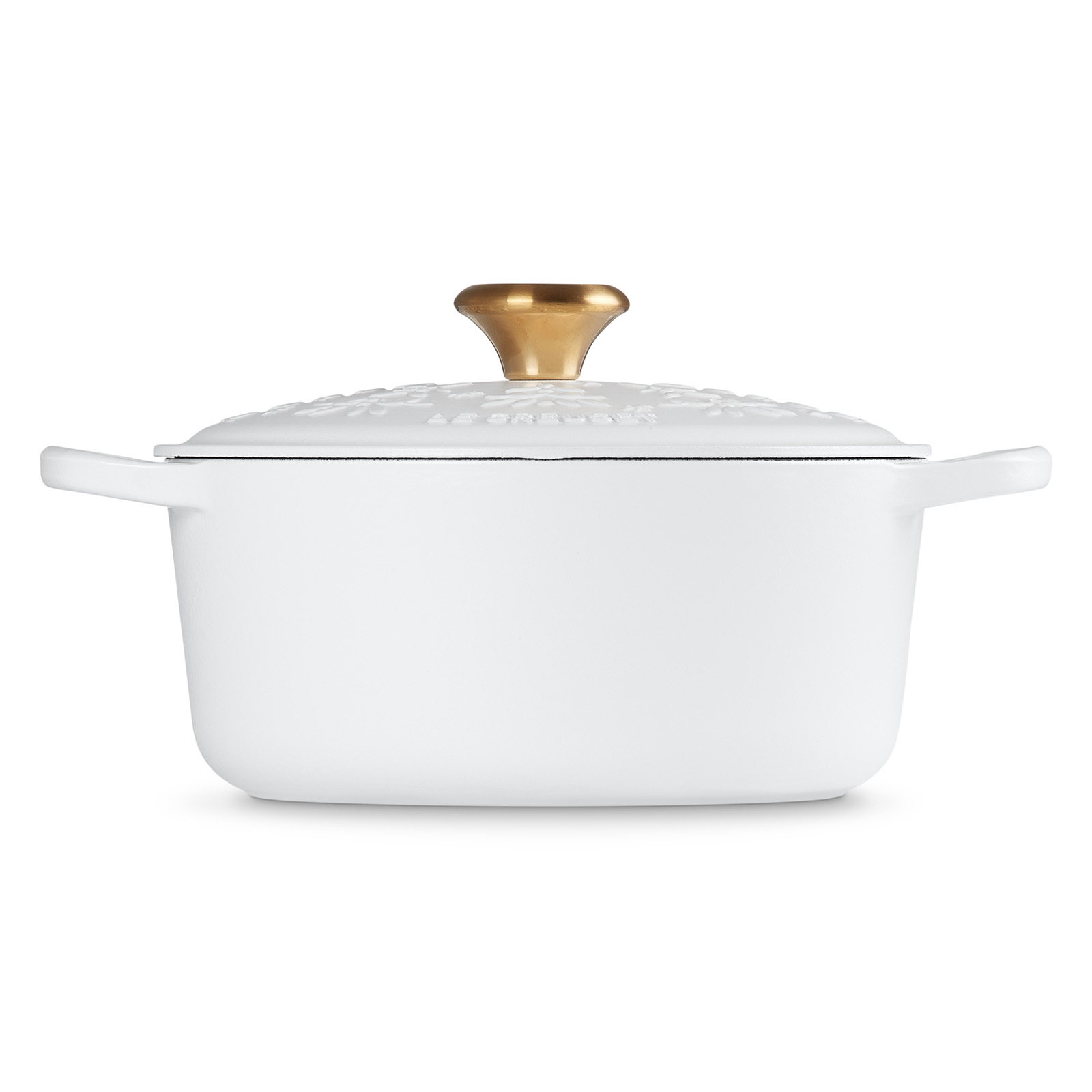 ルクルーゼ ノエルレリーフ ココットロンド24cm 【公式通販】