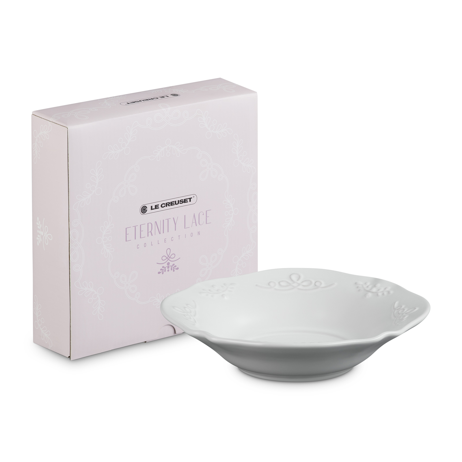 エタニティレース・ディッシュ 20cm コットン