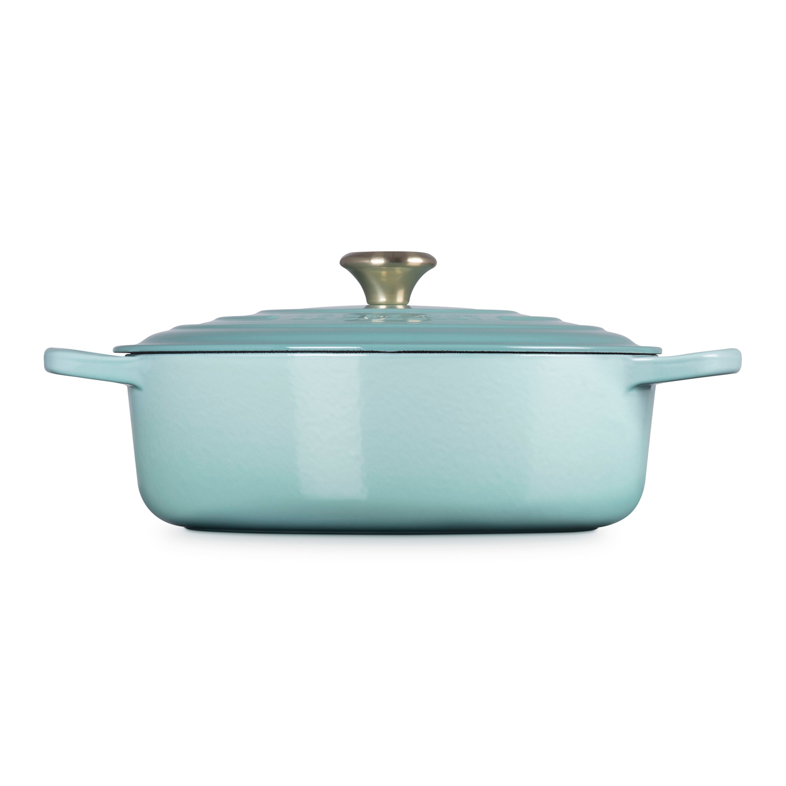 LE CREUSET 水色 22cm ココットジャポネーゼ 浅鍋 LE CREUSET 水色