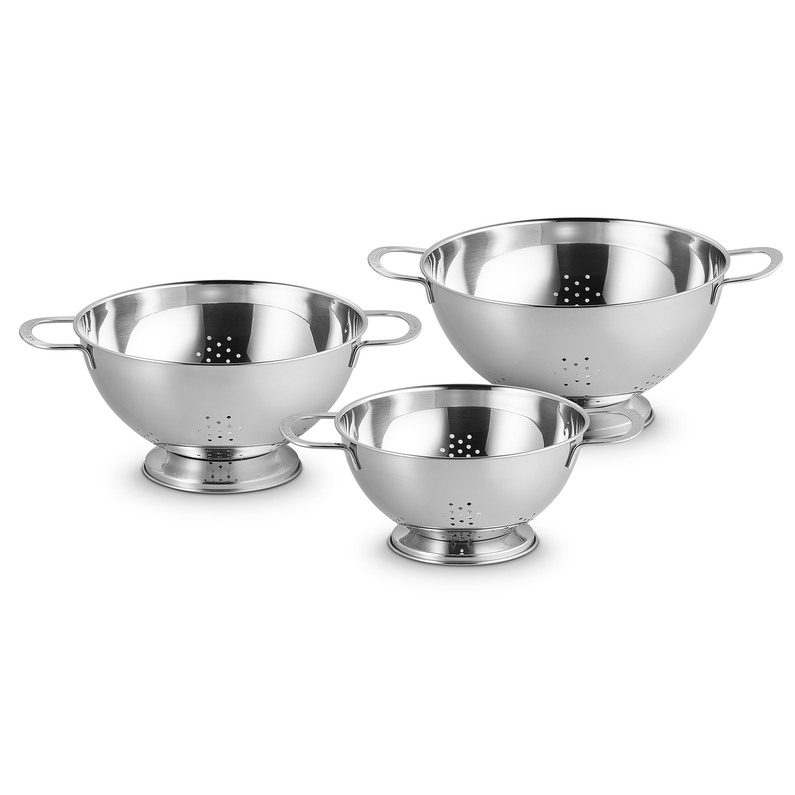 LE CREUSET ル・クルーゼ ステンレスコランダー (ざる) 3pcs ステンレス コランダー (3pcs) | その他 ｜ル・クルーゼ（Le