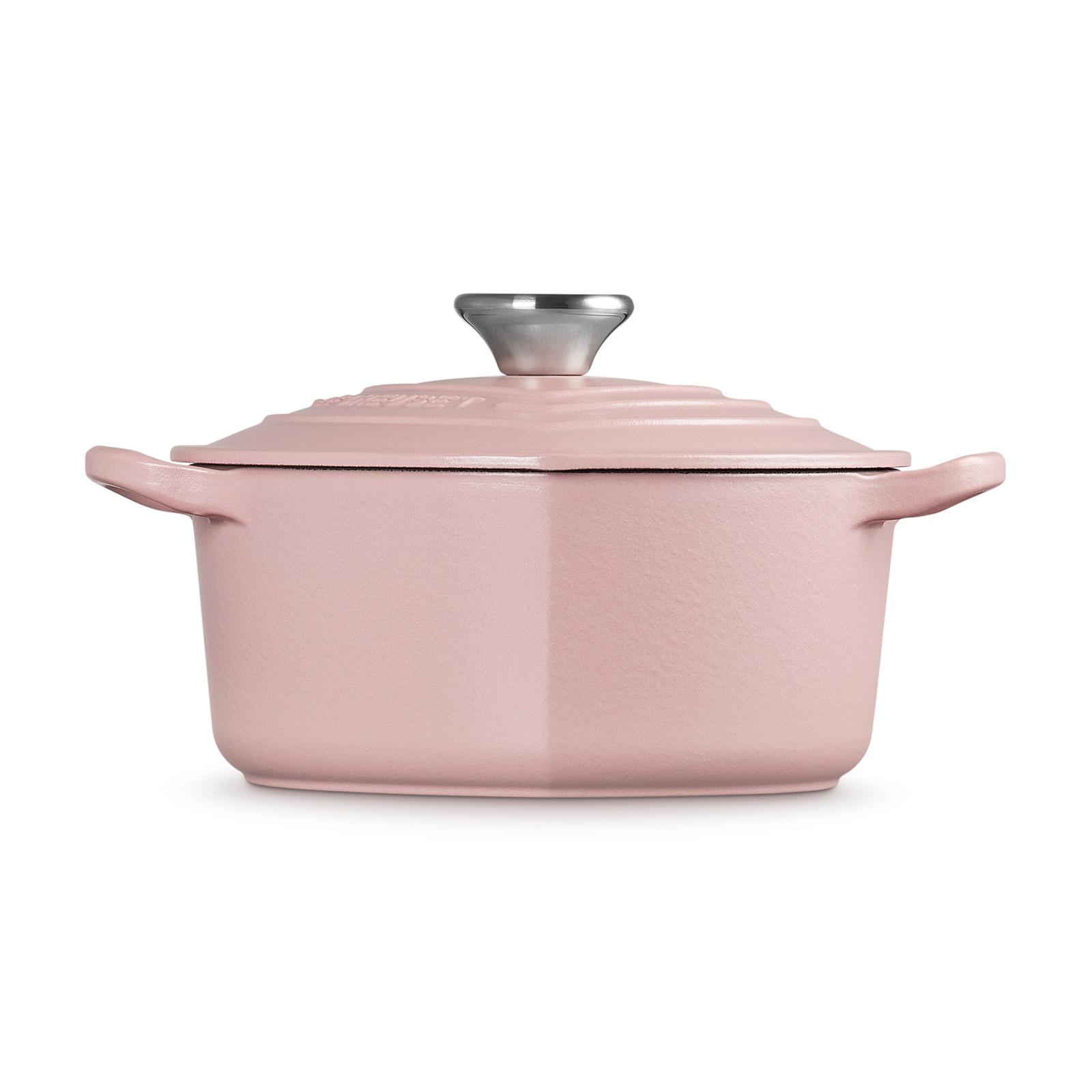 ルクルーゼ ココットダムール ハート パウダーピンク ①ル・クルーゼ ミニ ココット ダムール 羽 ラムカン 羽根