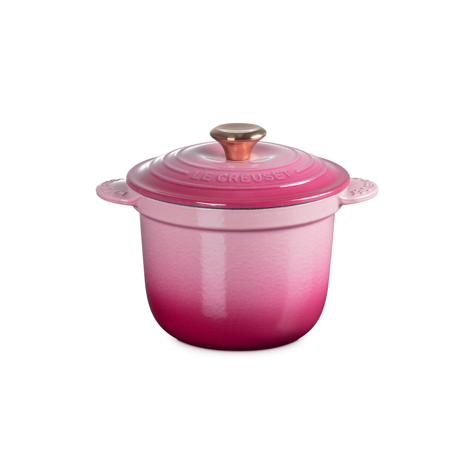 【新品】ココット・エブリィ 18 ベリー (カッパーツマミ) ココット・エブリィ 18 ベリー (カッパーツマミ) | 両手鍋 ｜ル