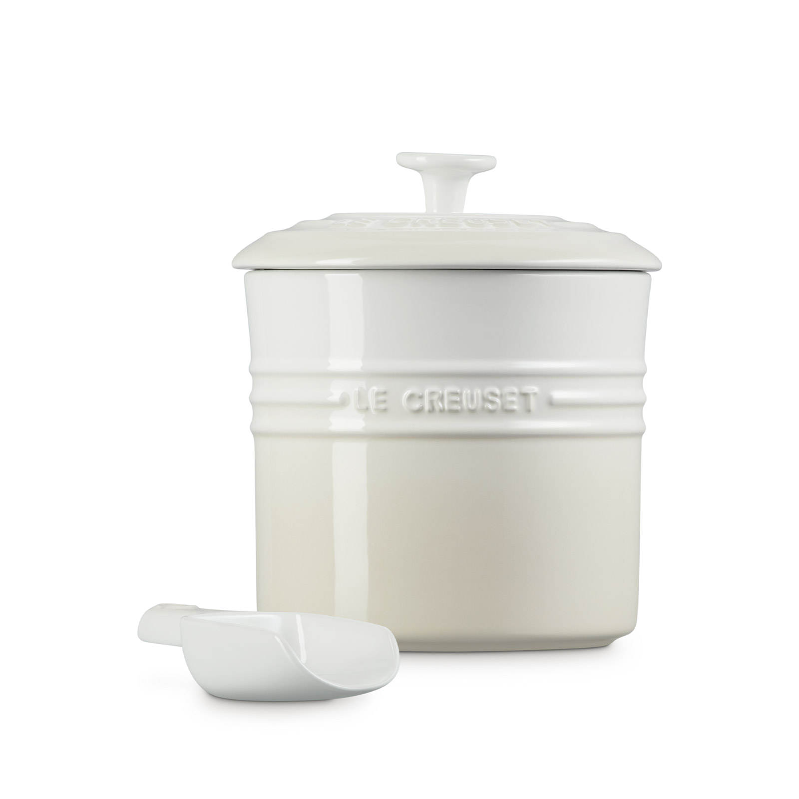 ペットフード・コンテナー (スクープ付き) メレンゲ | ペットアイテム