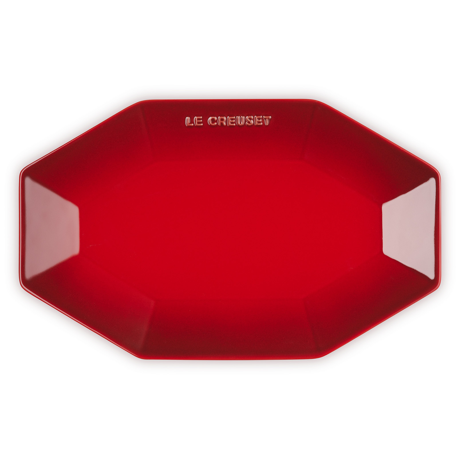 LECREUSET ル・クルーゼ オクタゴンプレート チェリーレッド 4種 新品 LECREUSET ル・クルーゼ オクタゴンプレート チェリーレッド 4種 新品