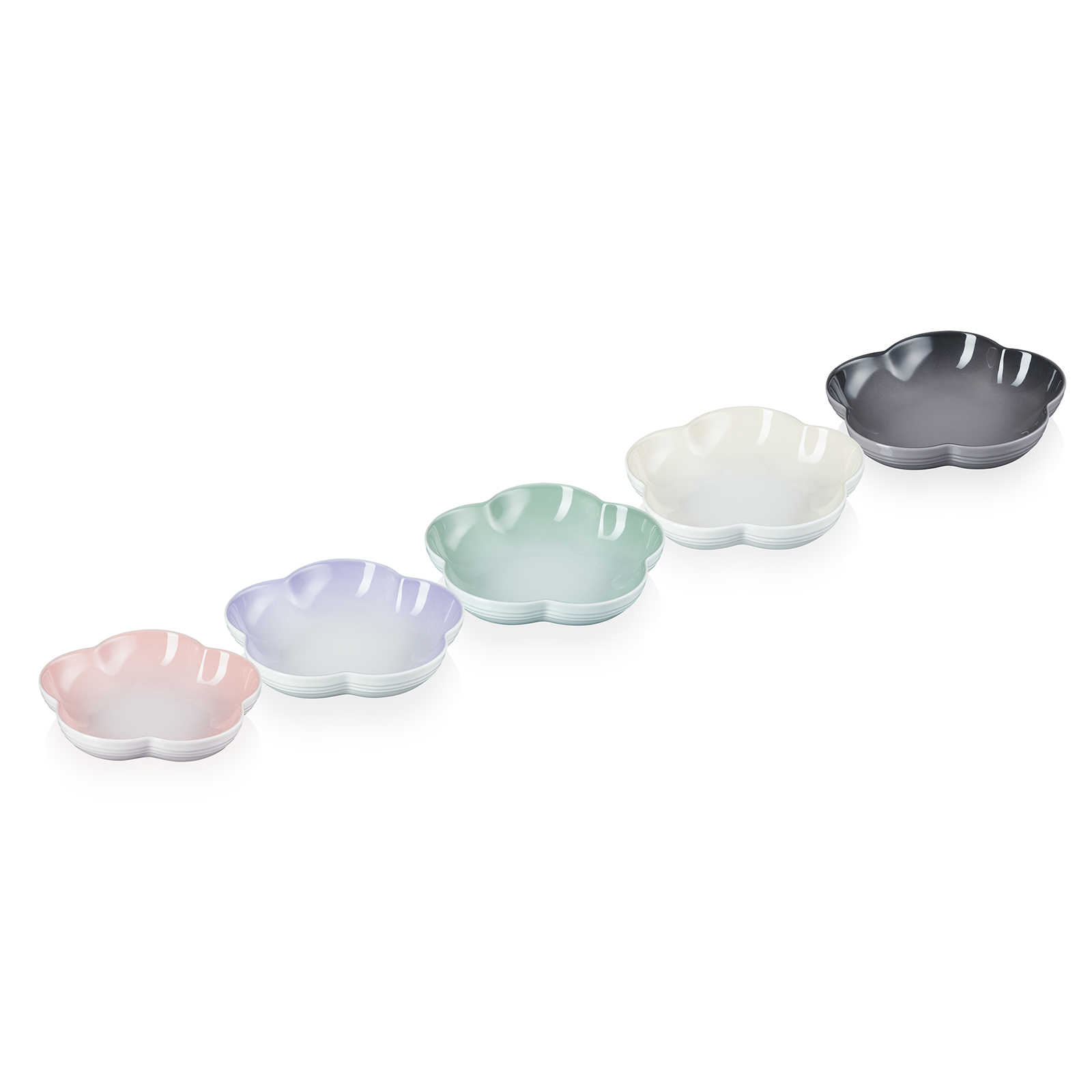 フラワー・ディッシュ (5枚入り) | ボール・ディッシュ |ル・クルーゼ フラワー・ディッシュ (5枚入り) | ボール・ディッシュ |ル・クルーゼ