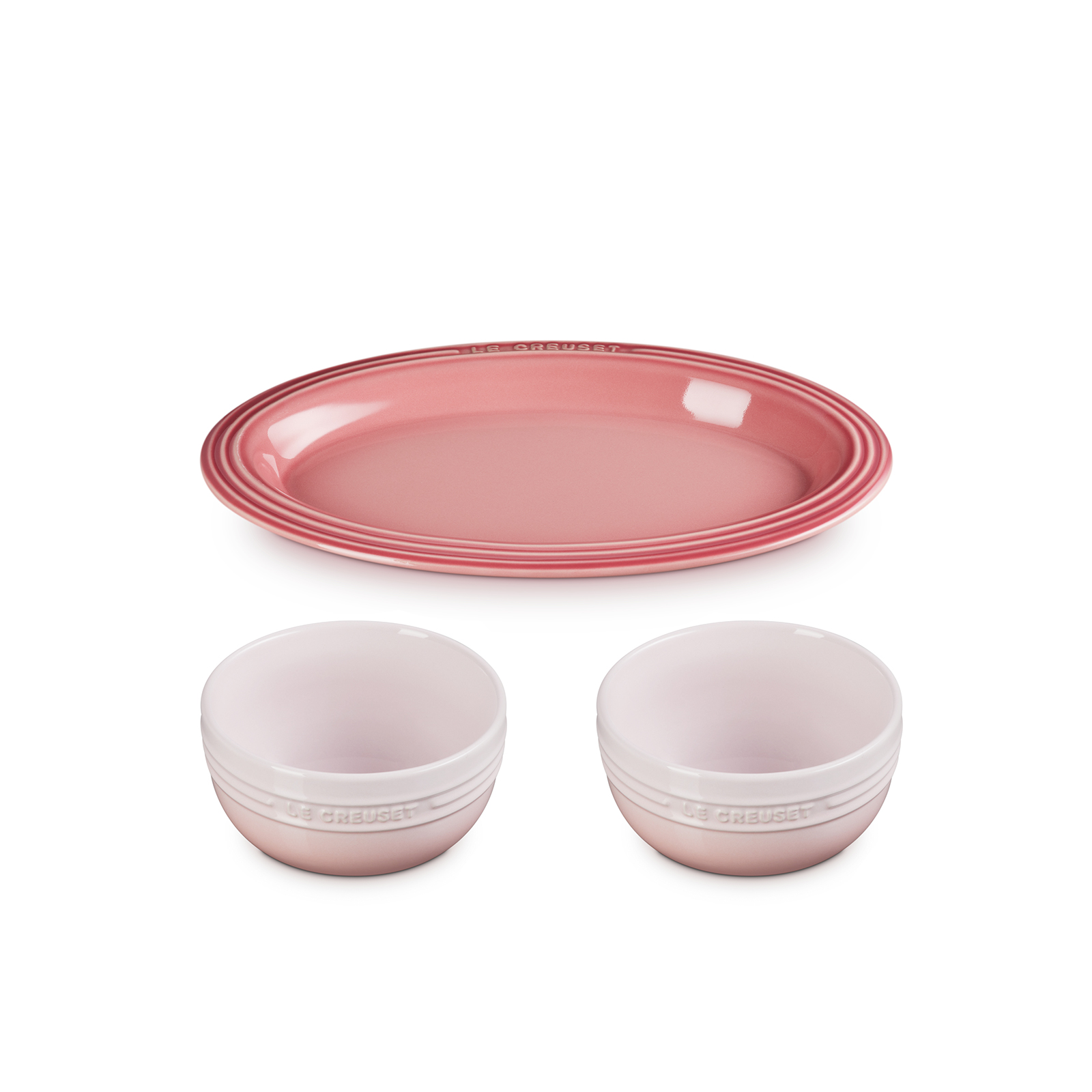 レジェ・オーバル・プレート ＆ ボール セット