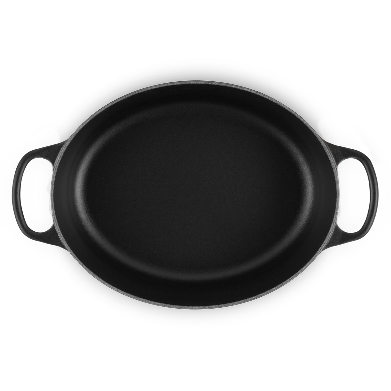 ルクルーゼ　オーバルココット　29cm シグニチャー ココット・オーバル 29cm マットブラック