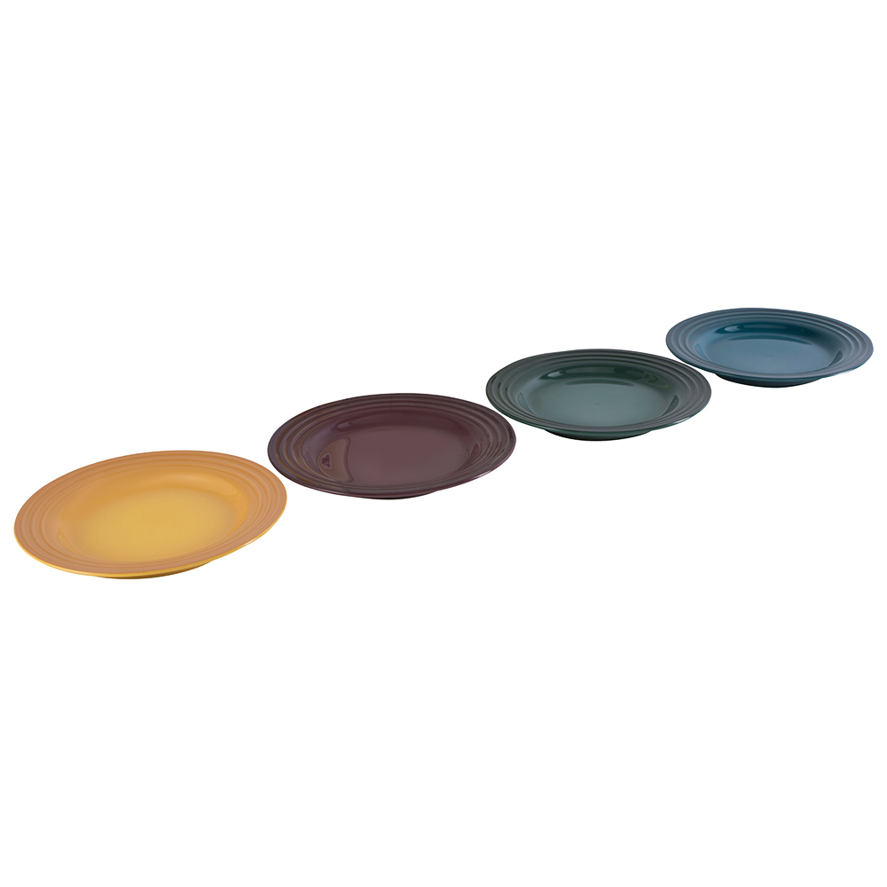 ル・クルーゼ　スノーリングディシュ　４枚セット❣️ ル・クルーゼ スノーリングディシュ 4枚セット❣️