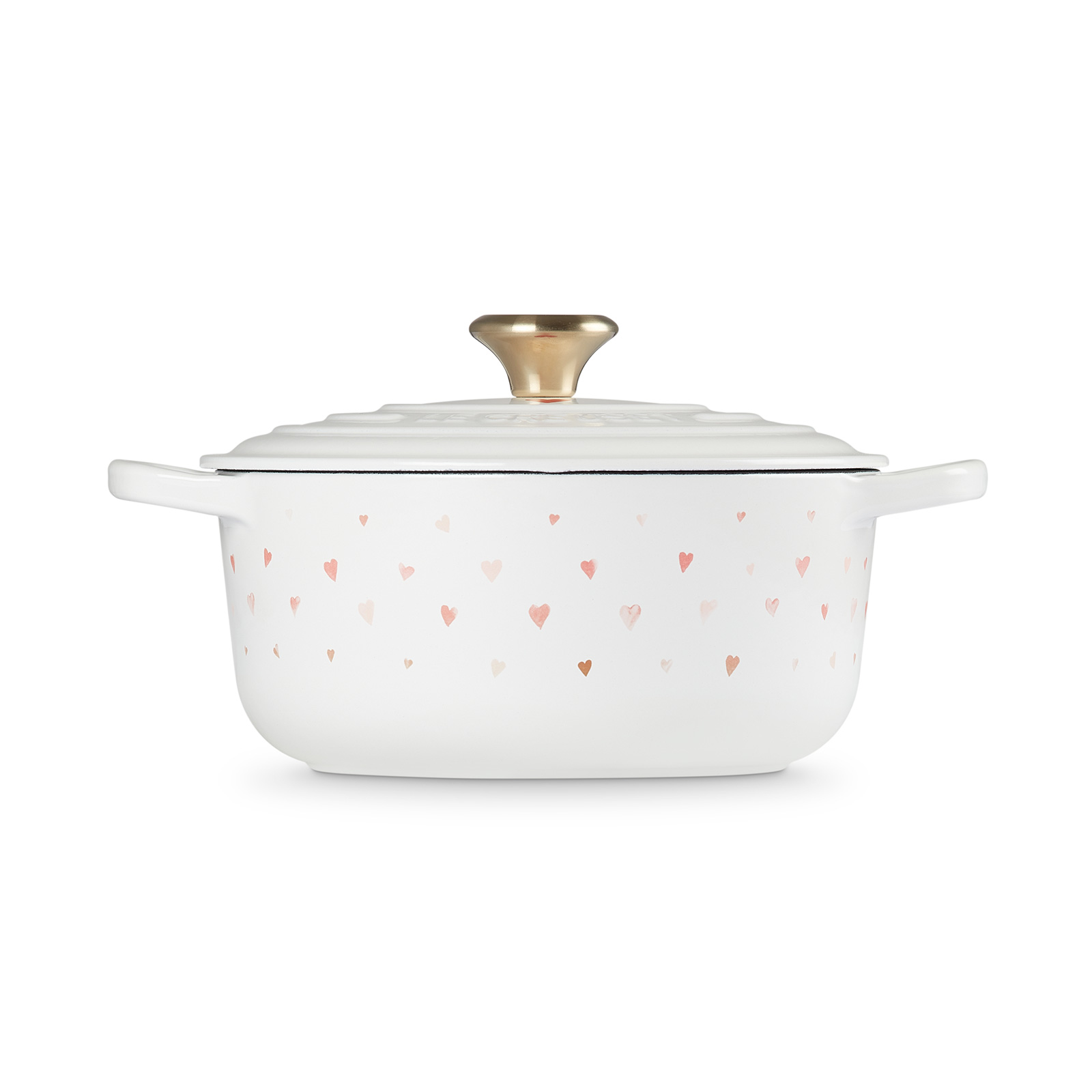 シグニチャー ココット・ロンド 20cm ハート ホワイト (ライト