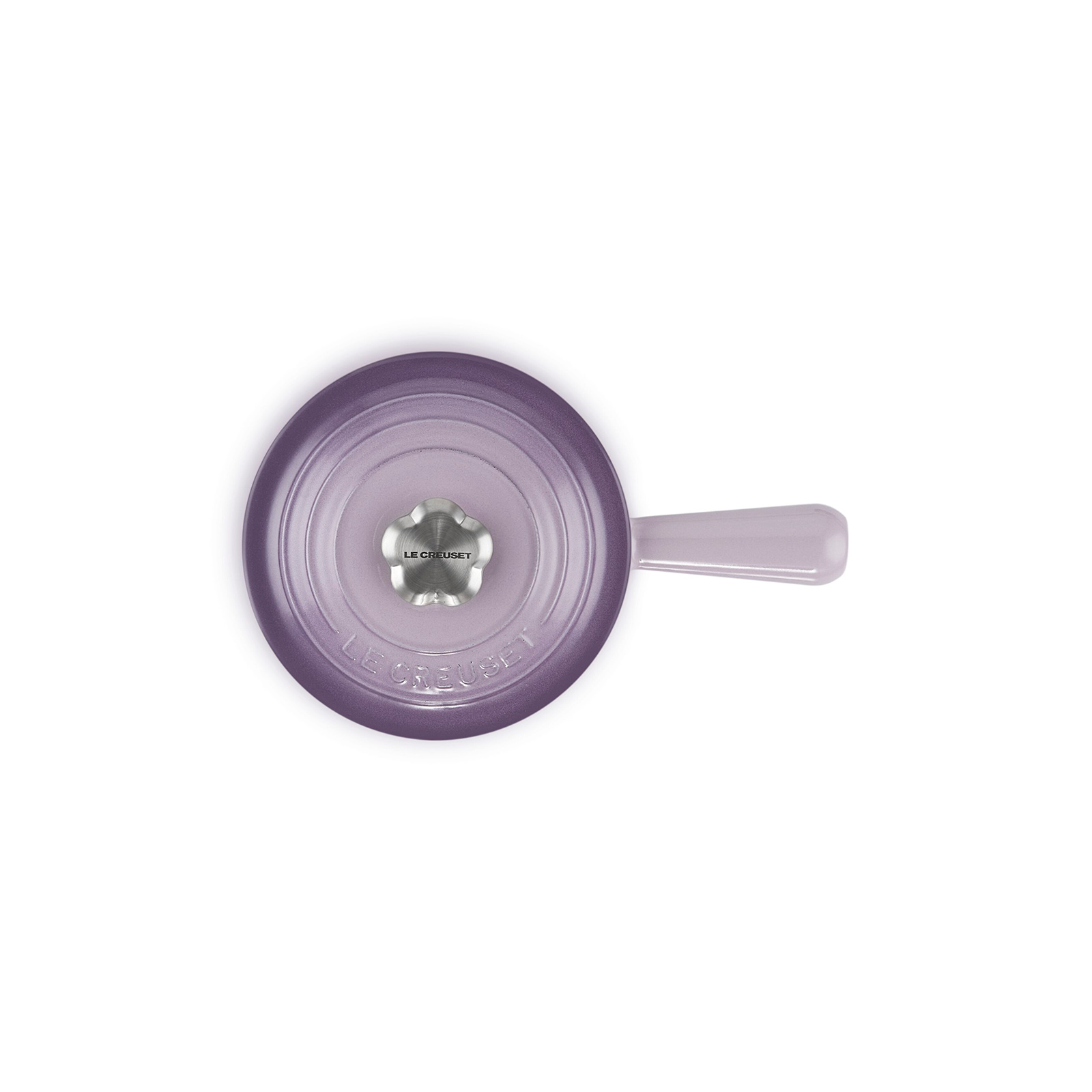 ソースパン 16cm ブルーベルパープル (フラワーツマミ) | 片手鍋