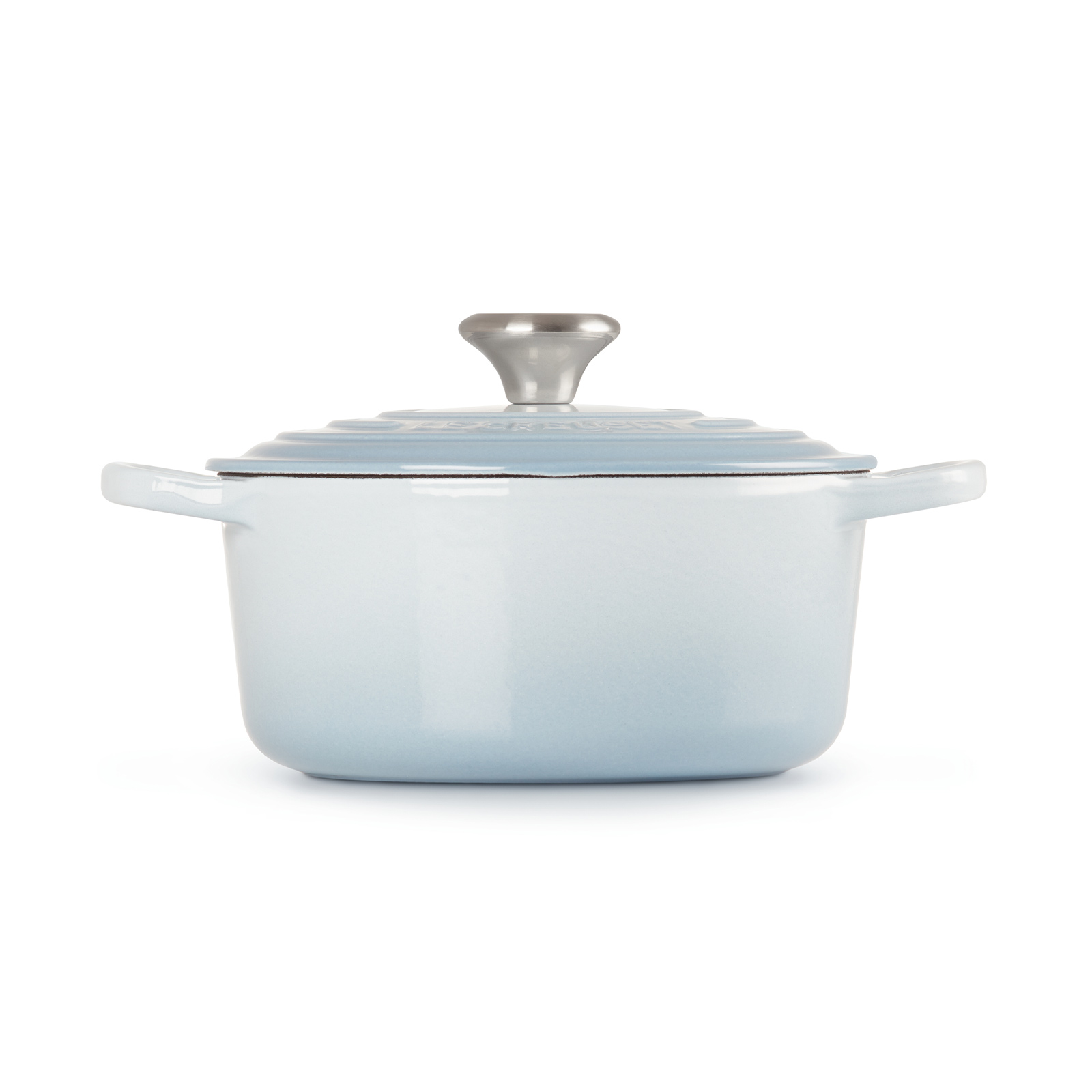 LE CREUSET ココットロンド コースタルブルー 両手鍋 18cm シグニチャー ココット・ロンド 18cm コースタルブルー (シルバー