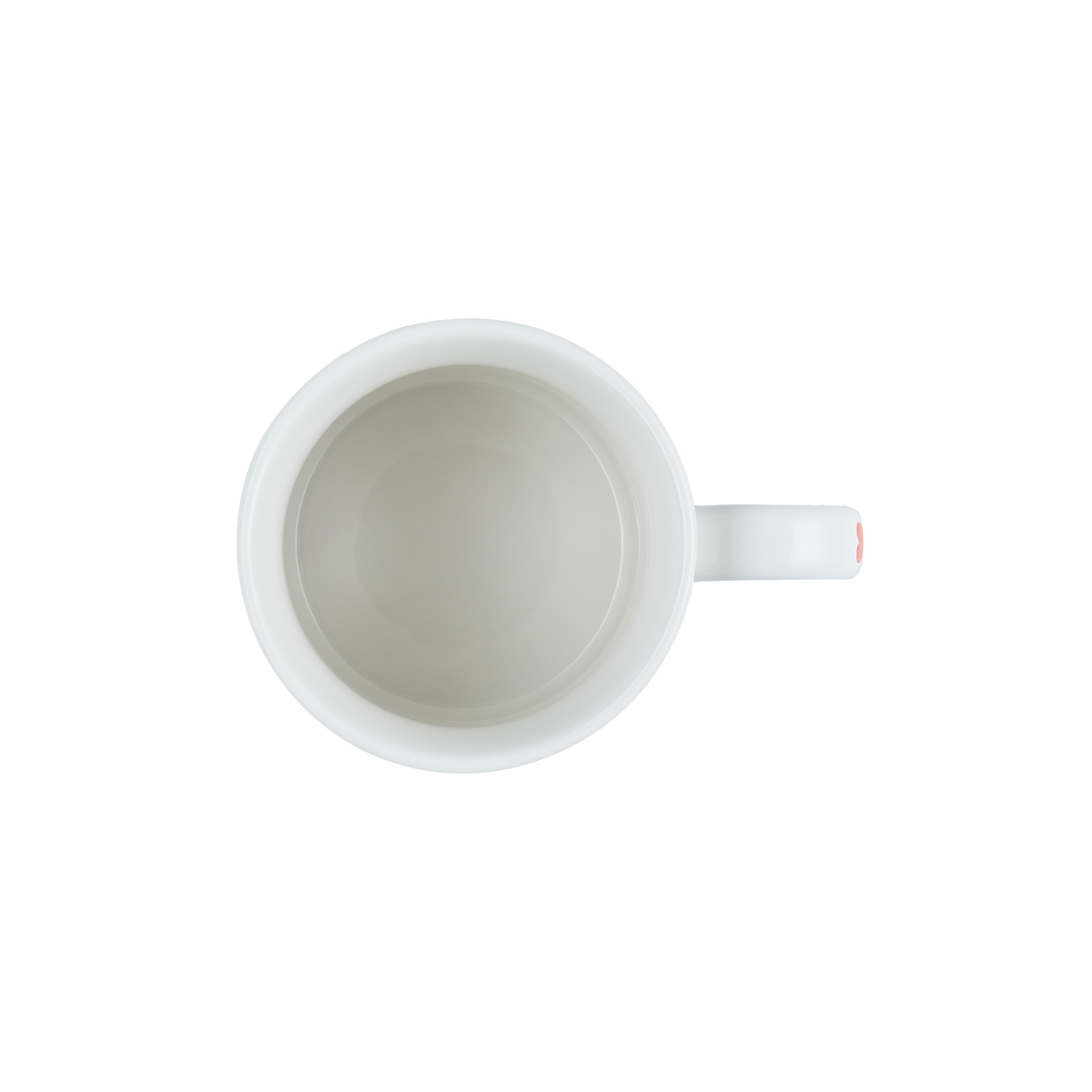 マグ 400ml ハート ホワイト | コーヒー・ティー ｜ル・クルーゼ（Le