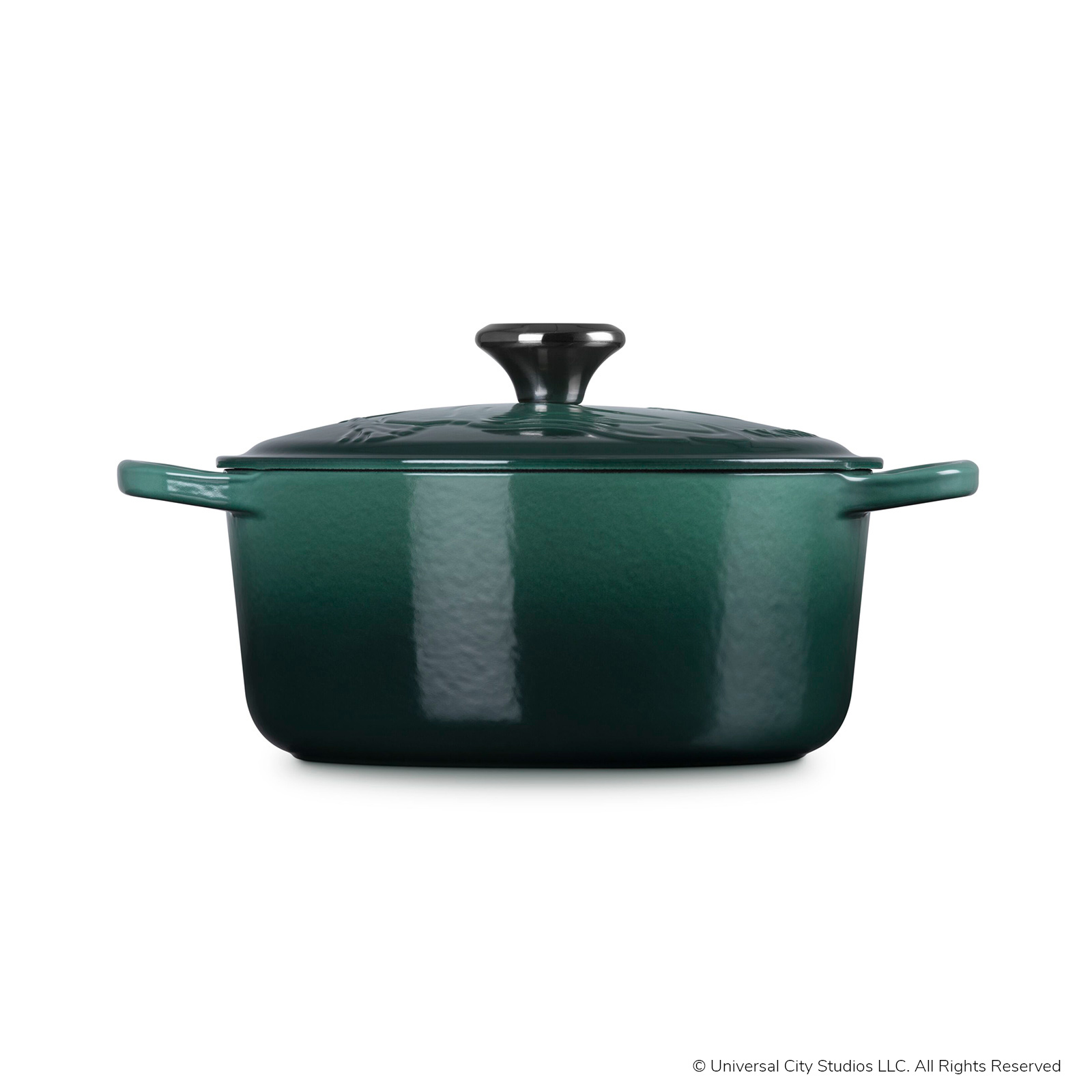 シグニチャー ココット・ロンド エルファバレリーフ (ブラックマットホーロー) image number 2