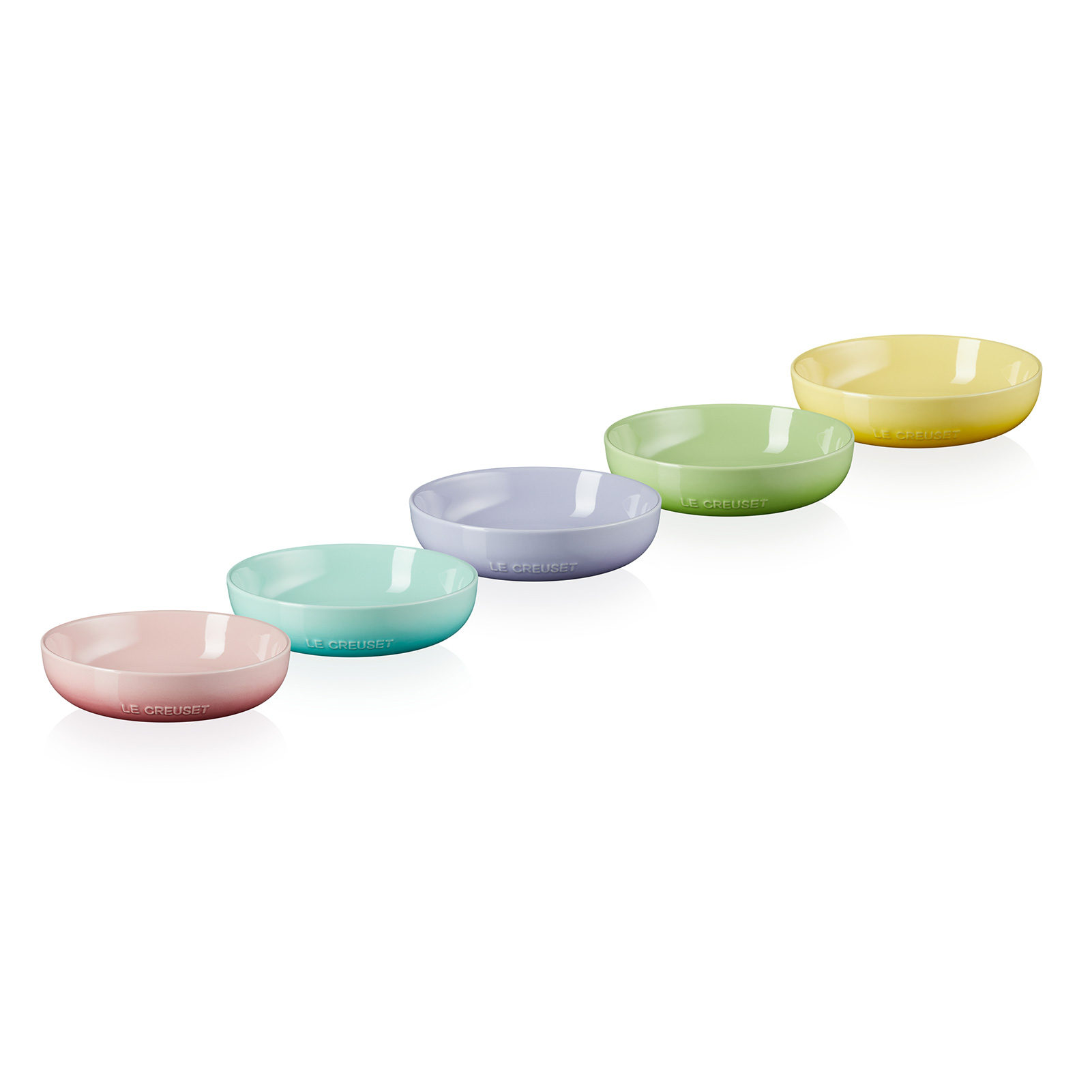 パステルレインボー スフィア・ディッシュ 18cm (5個入り