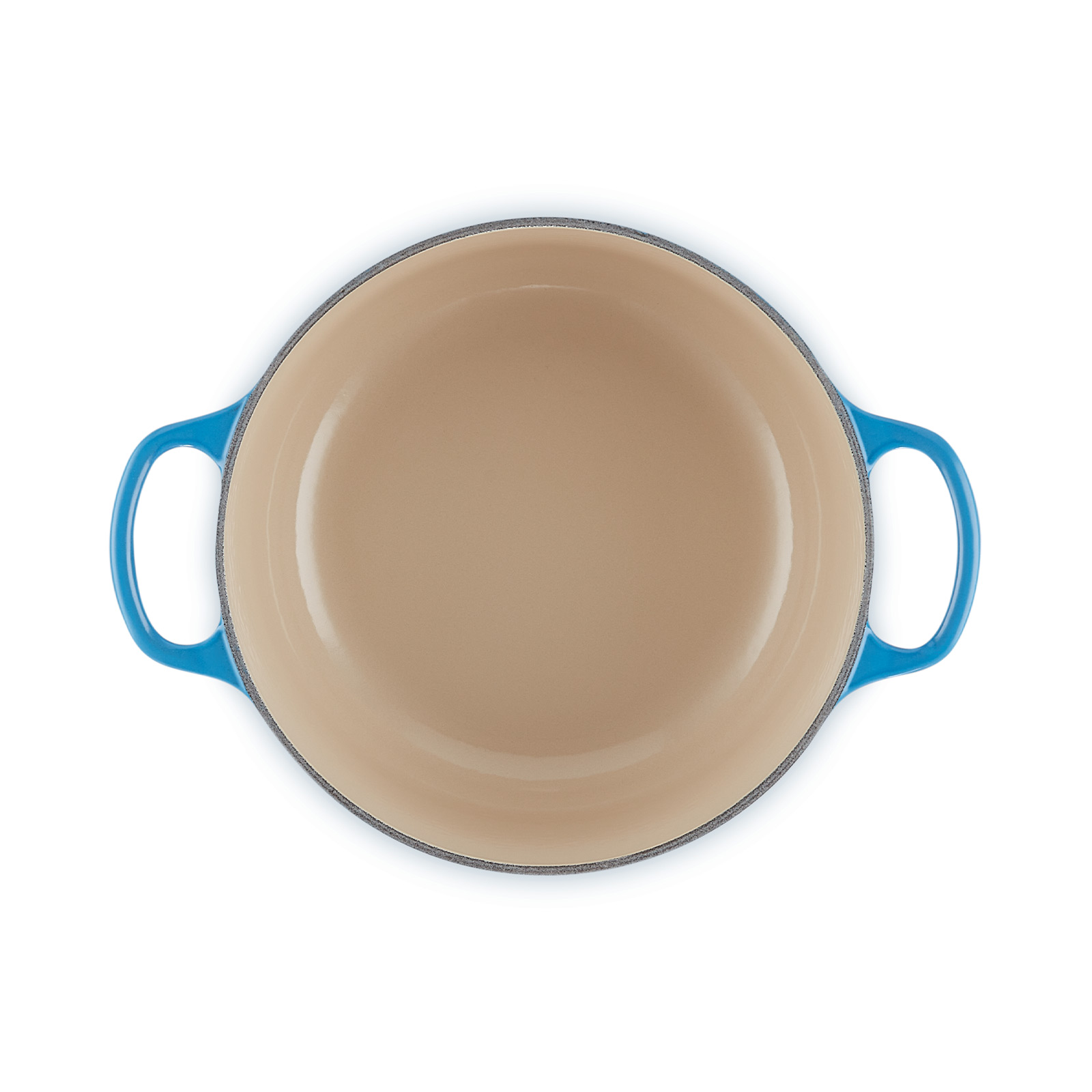 シグニチャー ココット・ロンド 20cm アズールブルー (シルバー