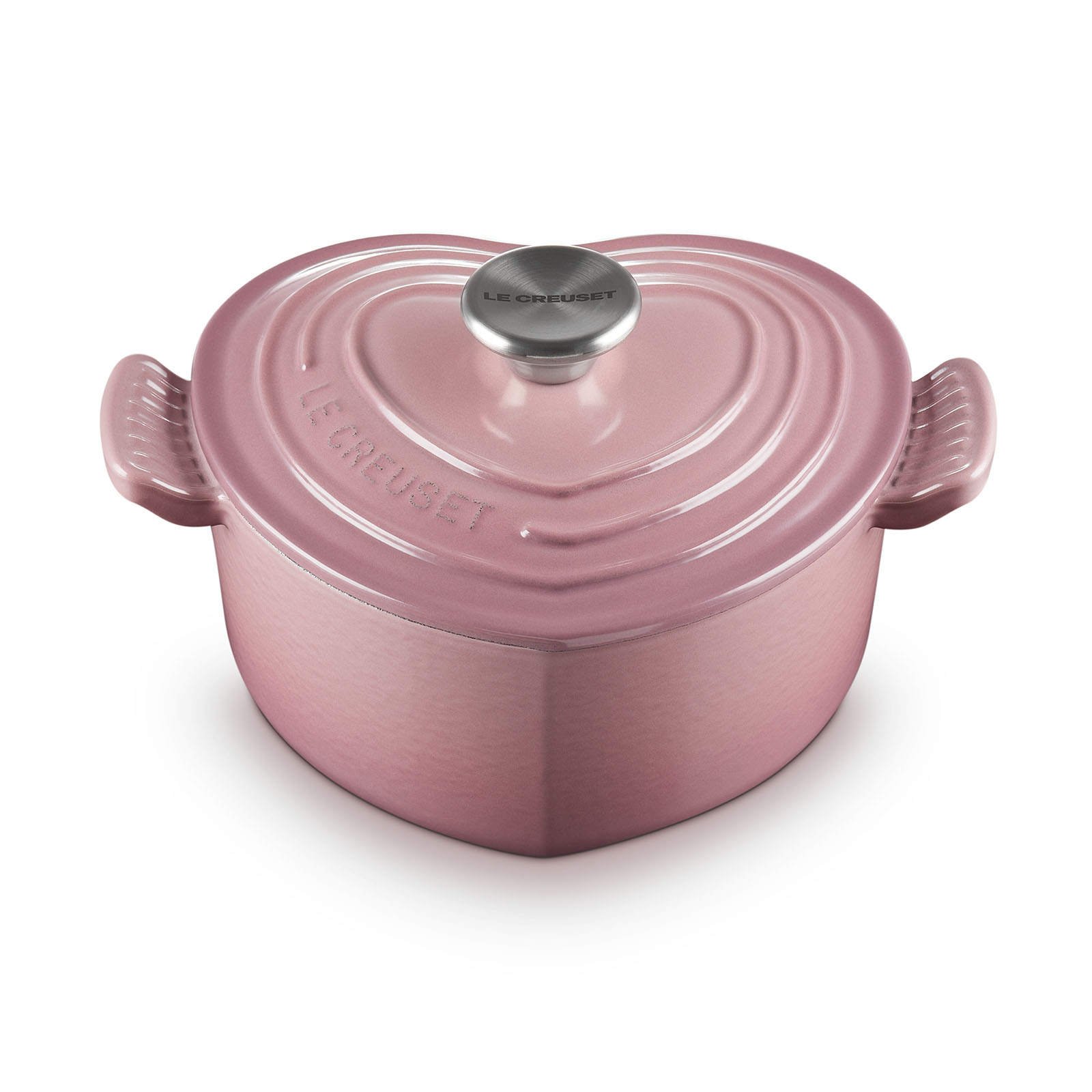 ココット・ダムール モーヴピンク (シルバーツマミ) | 両手鍋