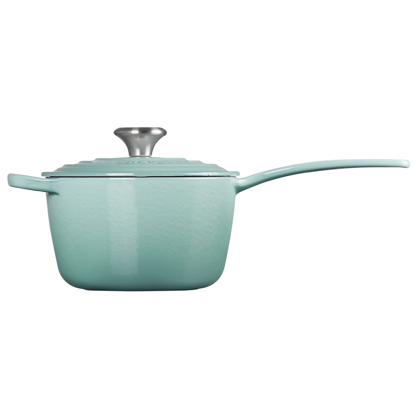 ルクルーゼ　シグニチャー　ソースパン　シルバーツマミ　16cm シグニチャー ソースパン 16cm セージ (シルバーツマミ)[パッケージ