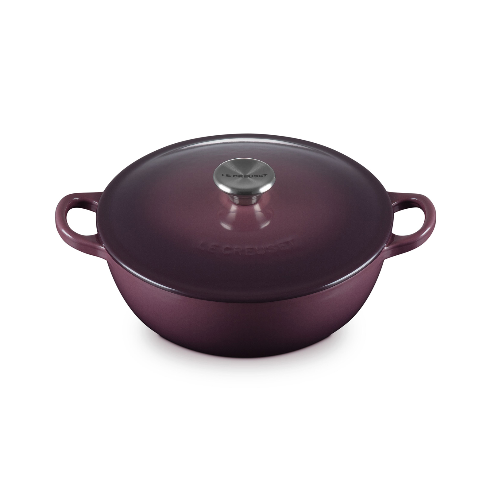 マルミット 22cm フィグ (シルバーツマミ) | 両手鍋 ｜ル