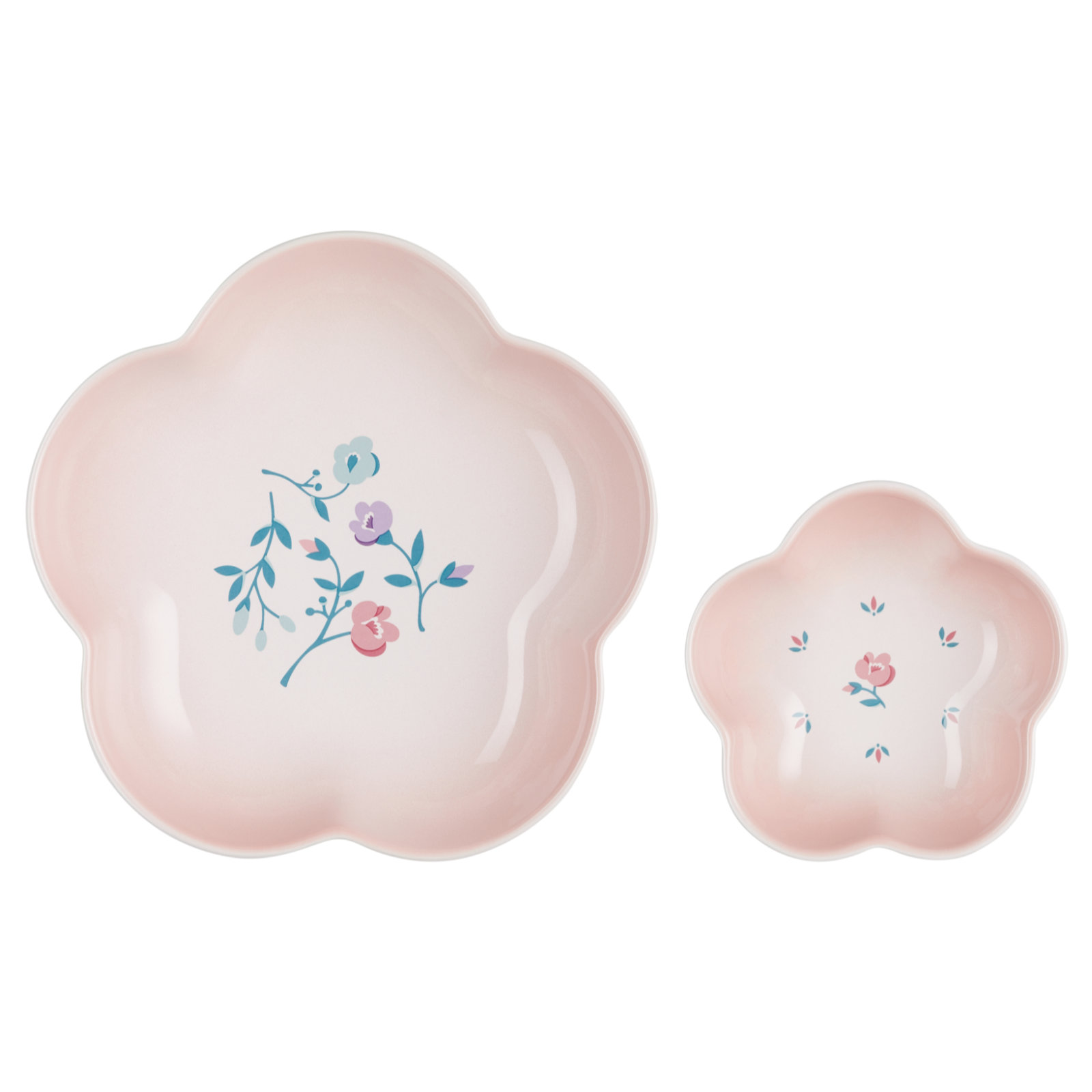 フラワー・ディッシュ プチフラワー 12cm & 20cm (2個入り) シェル