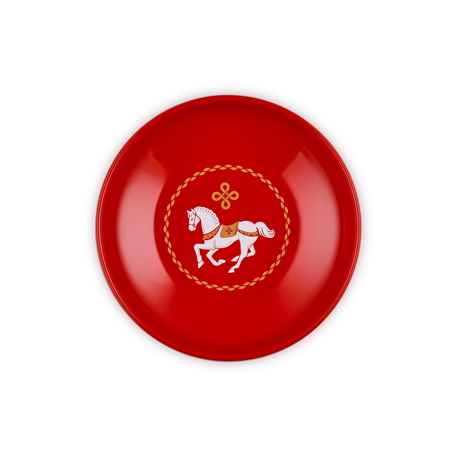 レジェ・ラウンド・ディッシュ ホース デカール image number 1