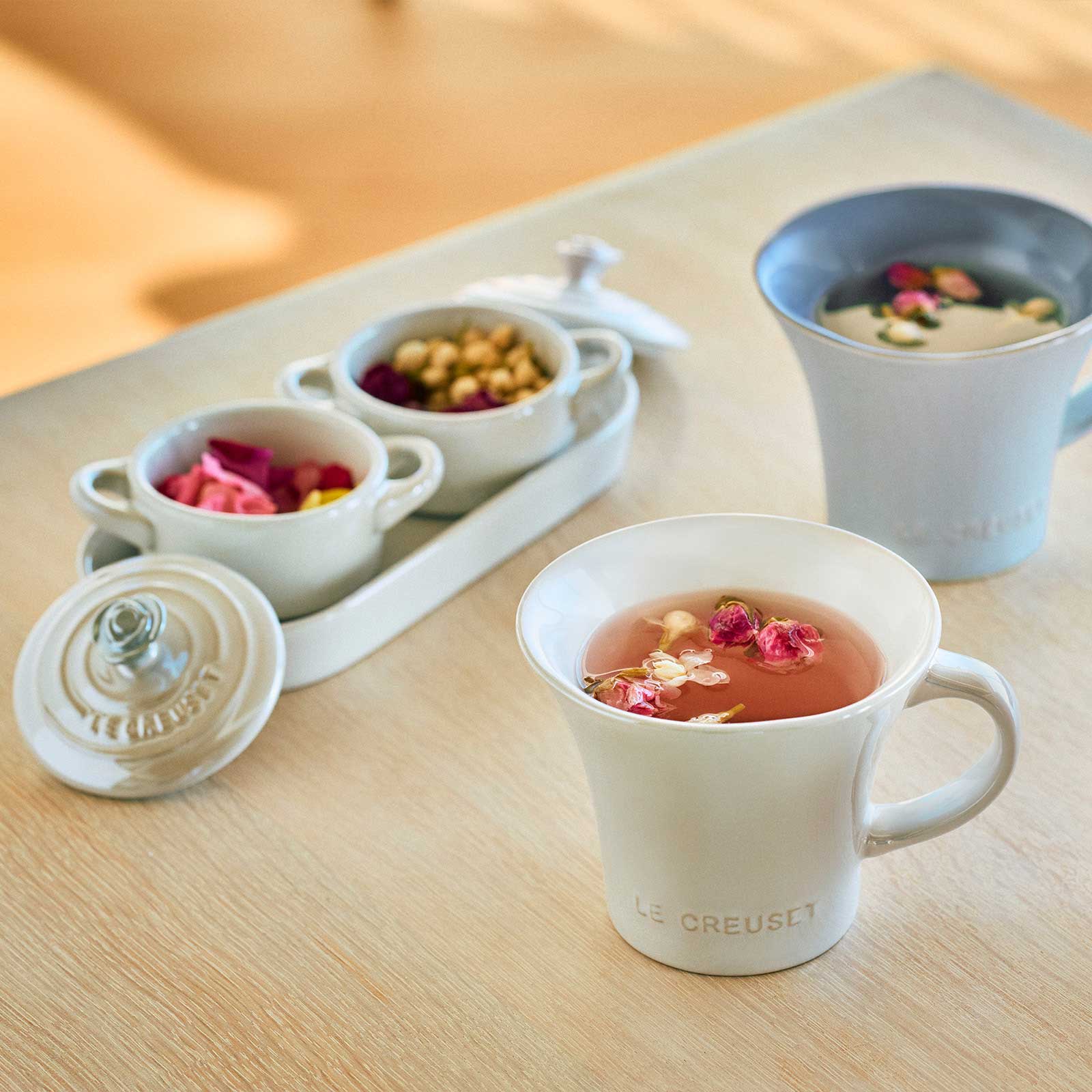 ルケ ブーケ・マグ ホワイトラスター | コーヒー・ティー ｜ル