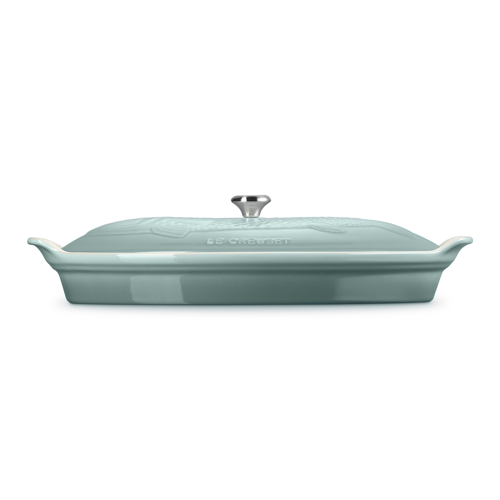 LE CREUSET  ル クルーゼ  シリーズ最大34cm ヘリテッジ・フィッシュ・ベイカー 34cm シーソルト | ボール