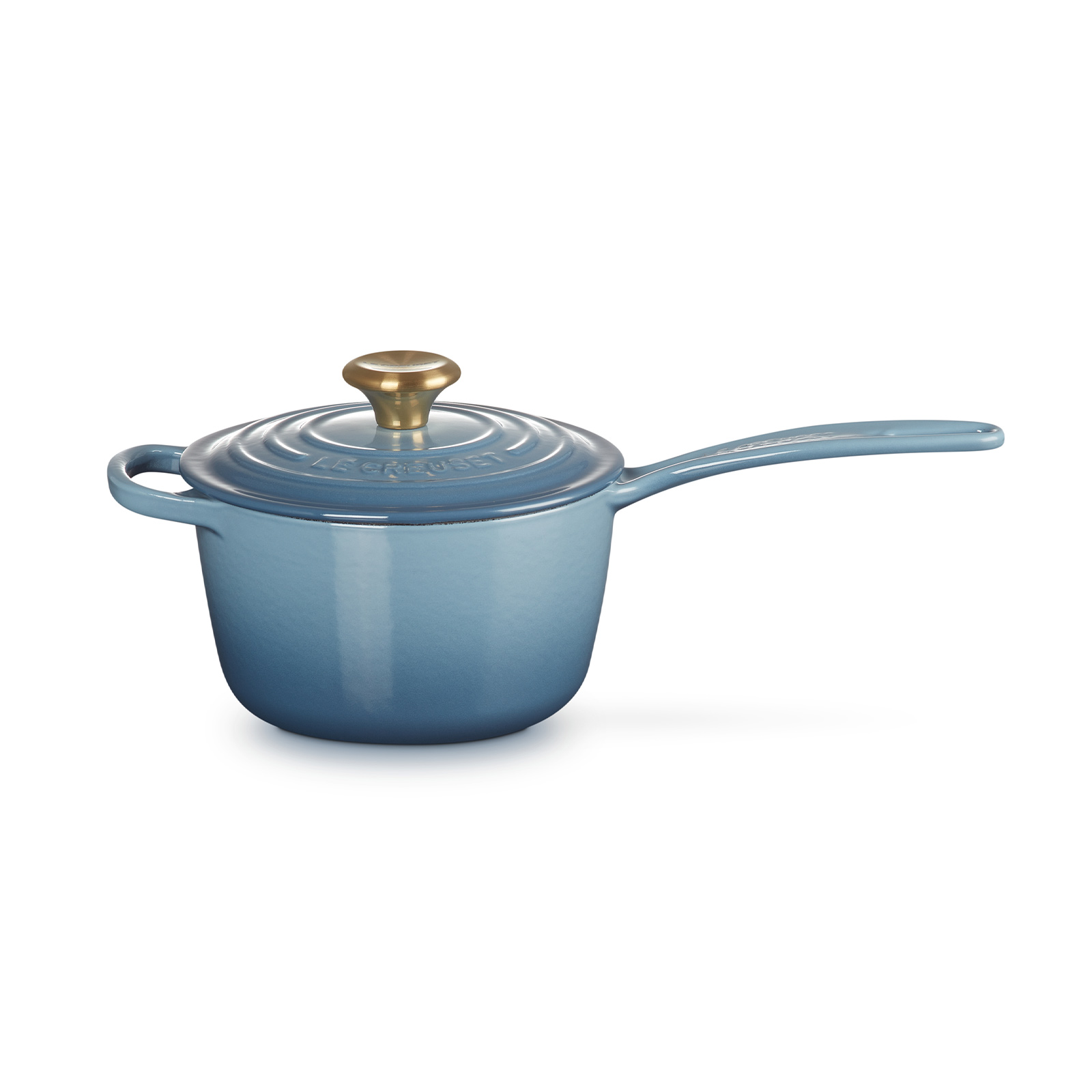 シグニチャー ソースパン 16cm シャンブレー (ゴールドツマミ