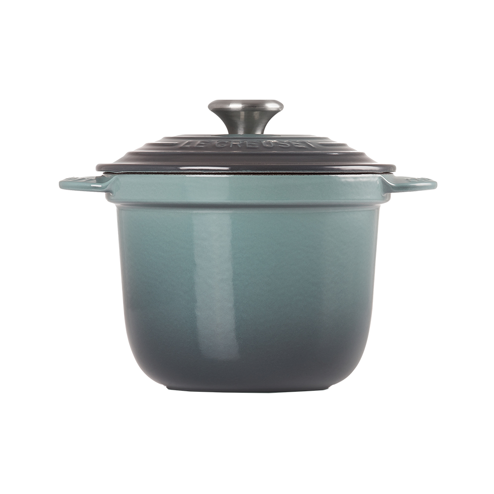 LE CREUSET ル・クルーゼ ココットエブリィ 18cm グレー ココット・エブリィ 18 オーシャン (シルバーツマミ) | 両手鍋
