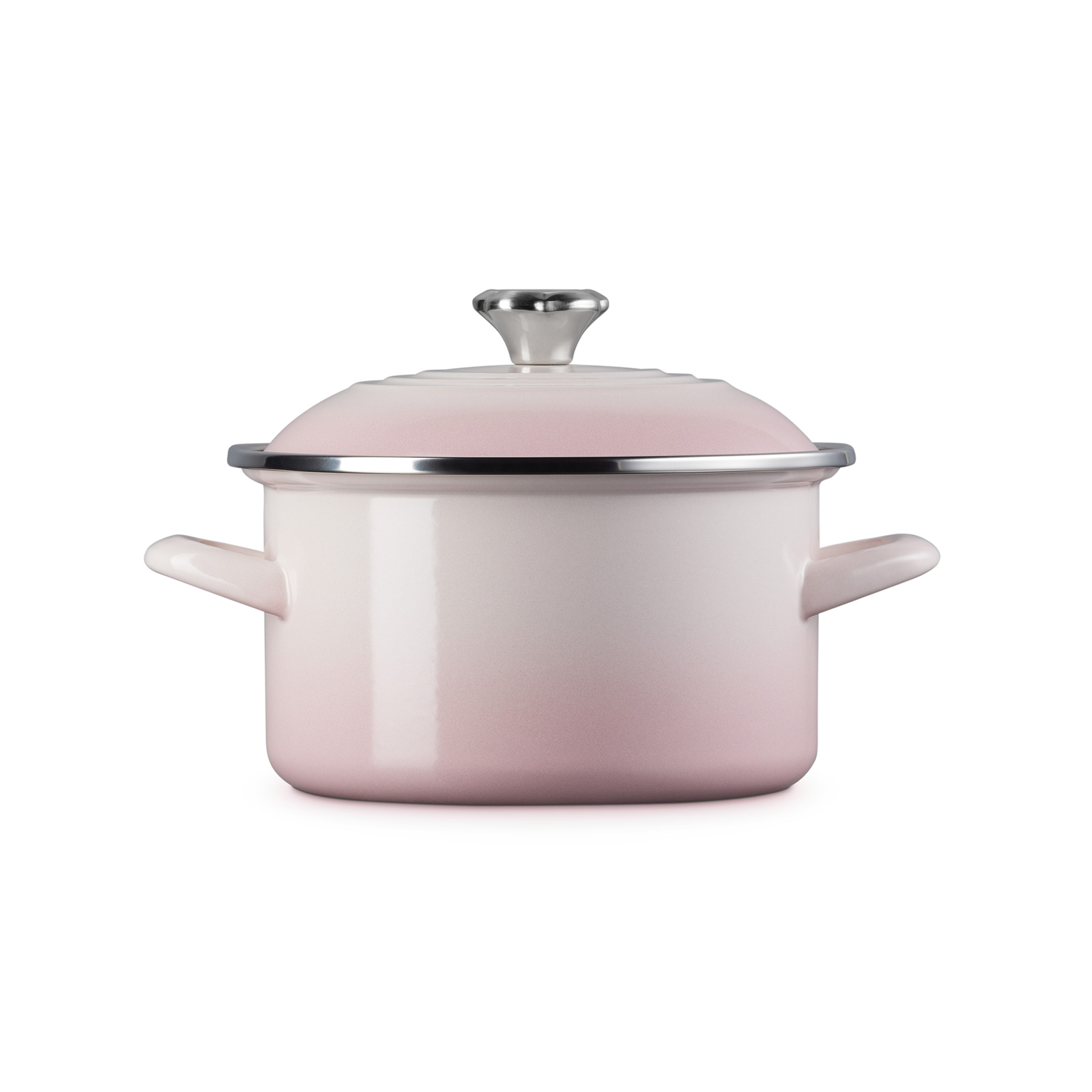 EOS キャセロール 18cm シェルピンク (フラワーツマミ) | タイム