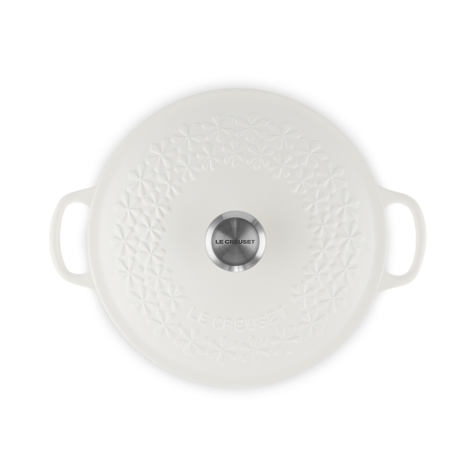 シグニチャー マルミット 22cm フラワーレリーフ コットン