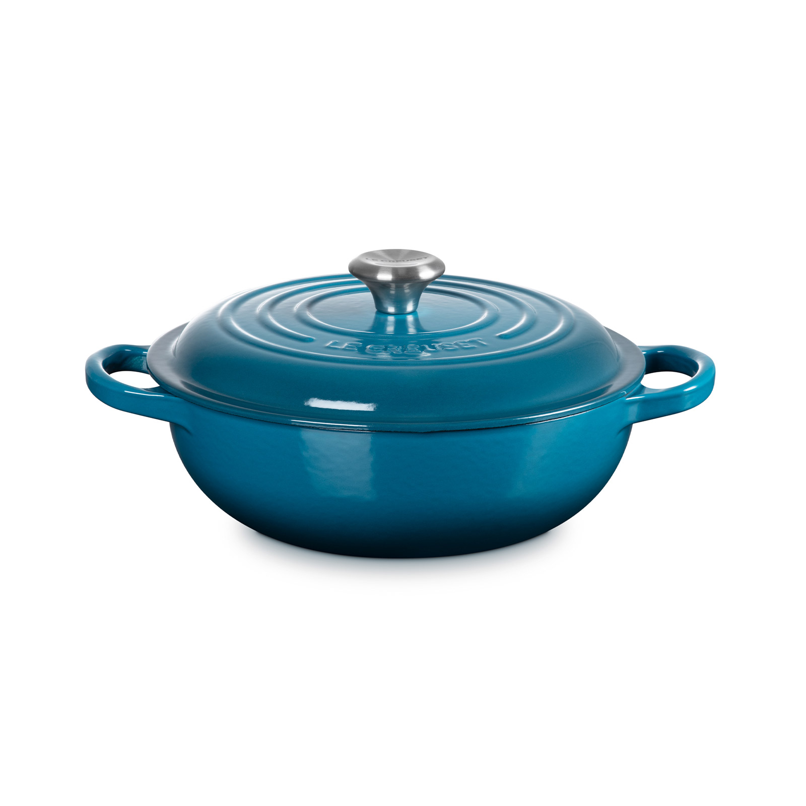 【新品未使用】ルクルーゼ　マルミット　鍋　22cm ベリー　両手鍋　BERRY Amazon.co.jp: ルクルーゼ マルミット (ゴールドツマミ) 22cm