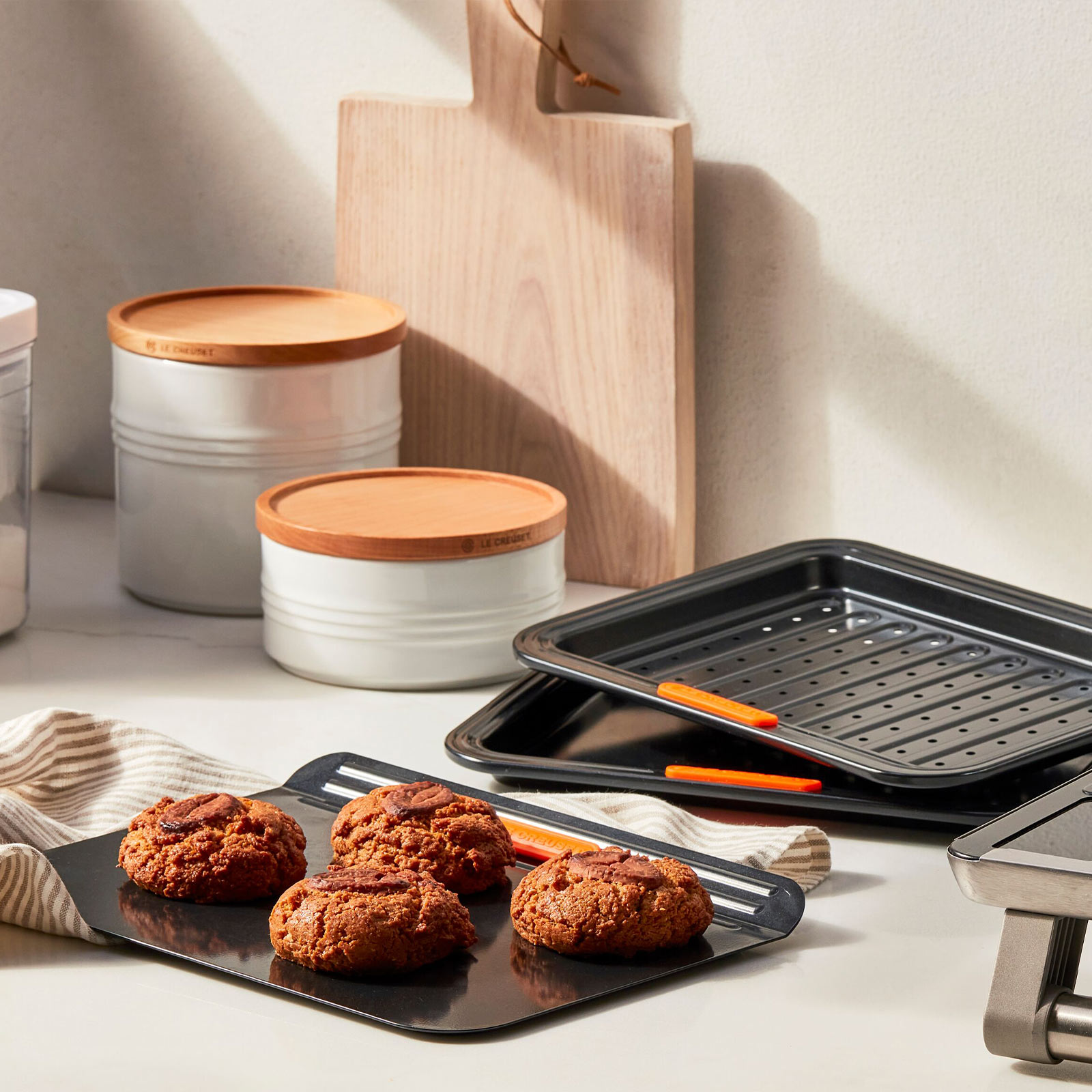 【新品】ル・クルーゼ　型　トレー　トースター オーブン トースター型トレイ (4種セット) | その他 ｜ル