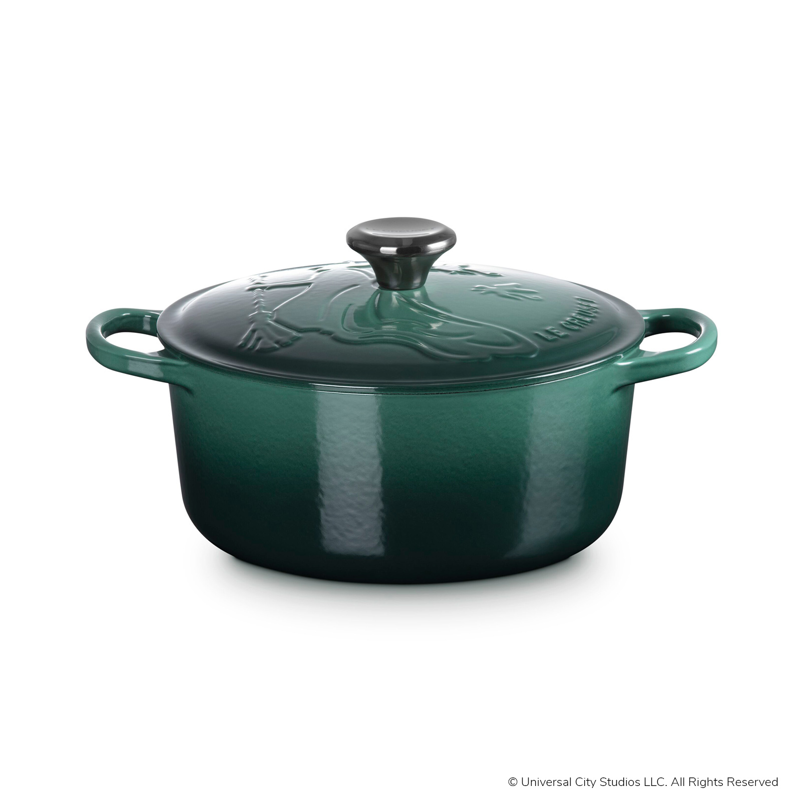 シグニチャー ココット・ロンド エルファバレリーフ (ブラックマットホーロー) image number 1